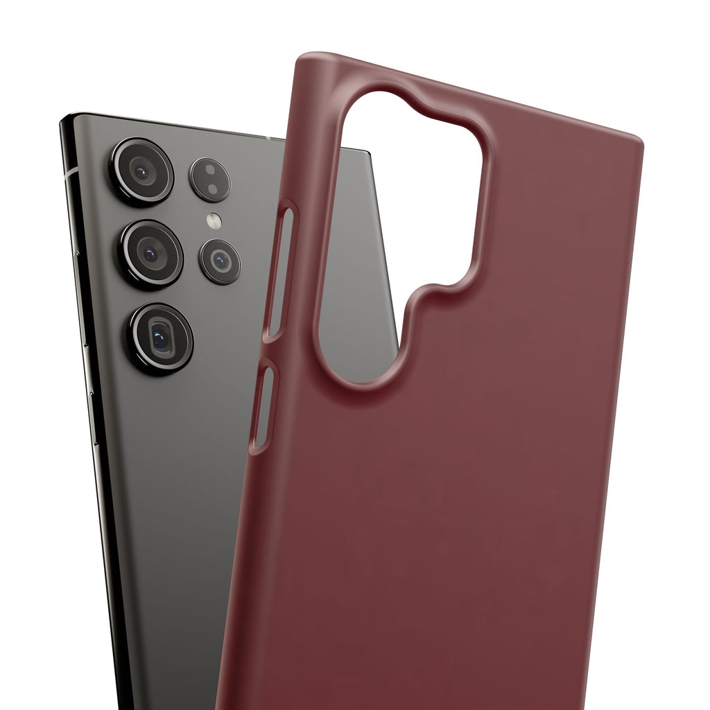 Dark Cherry Snap Phone Case
