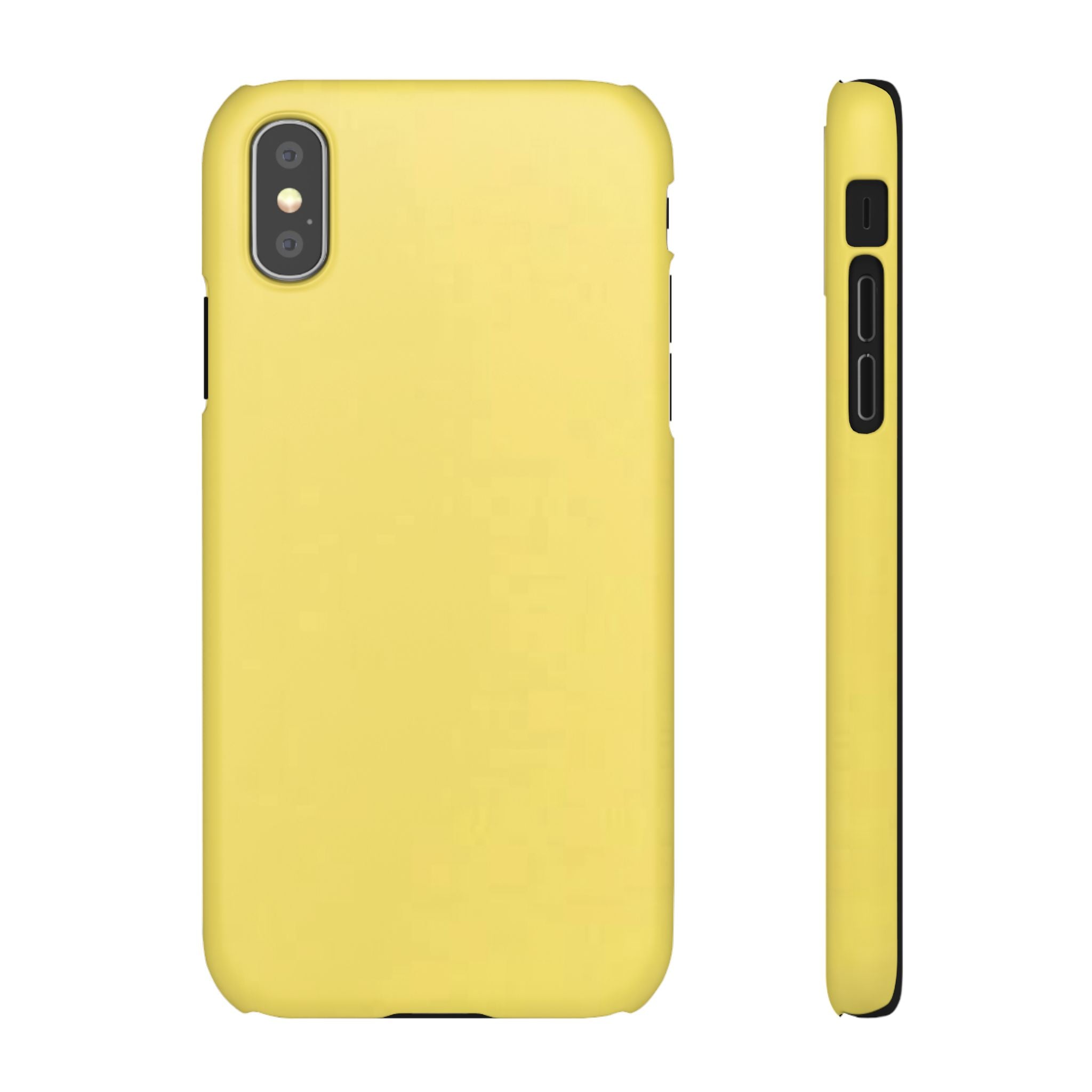 Yellow Snap Phone Case