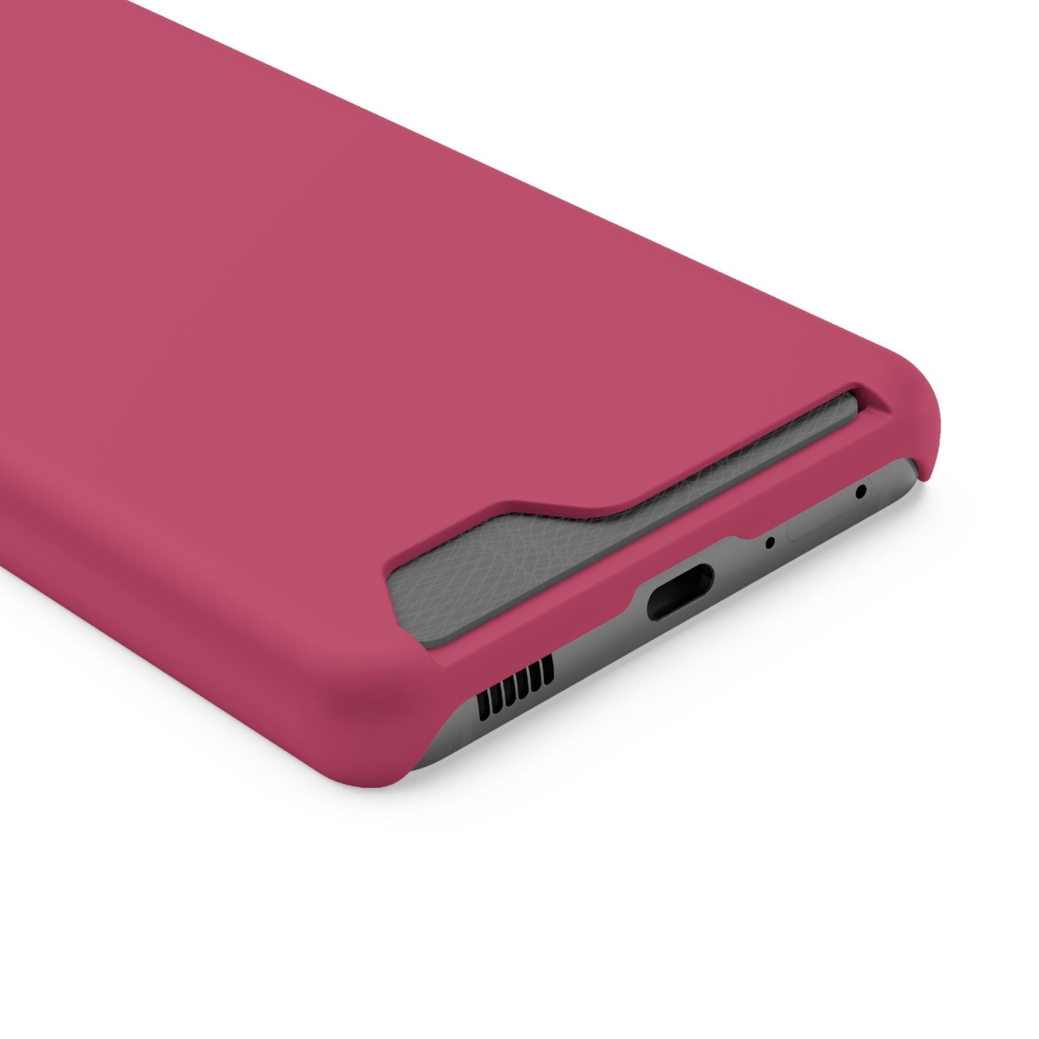 Raspberry Card Holder Phone Case