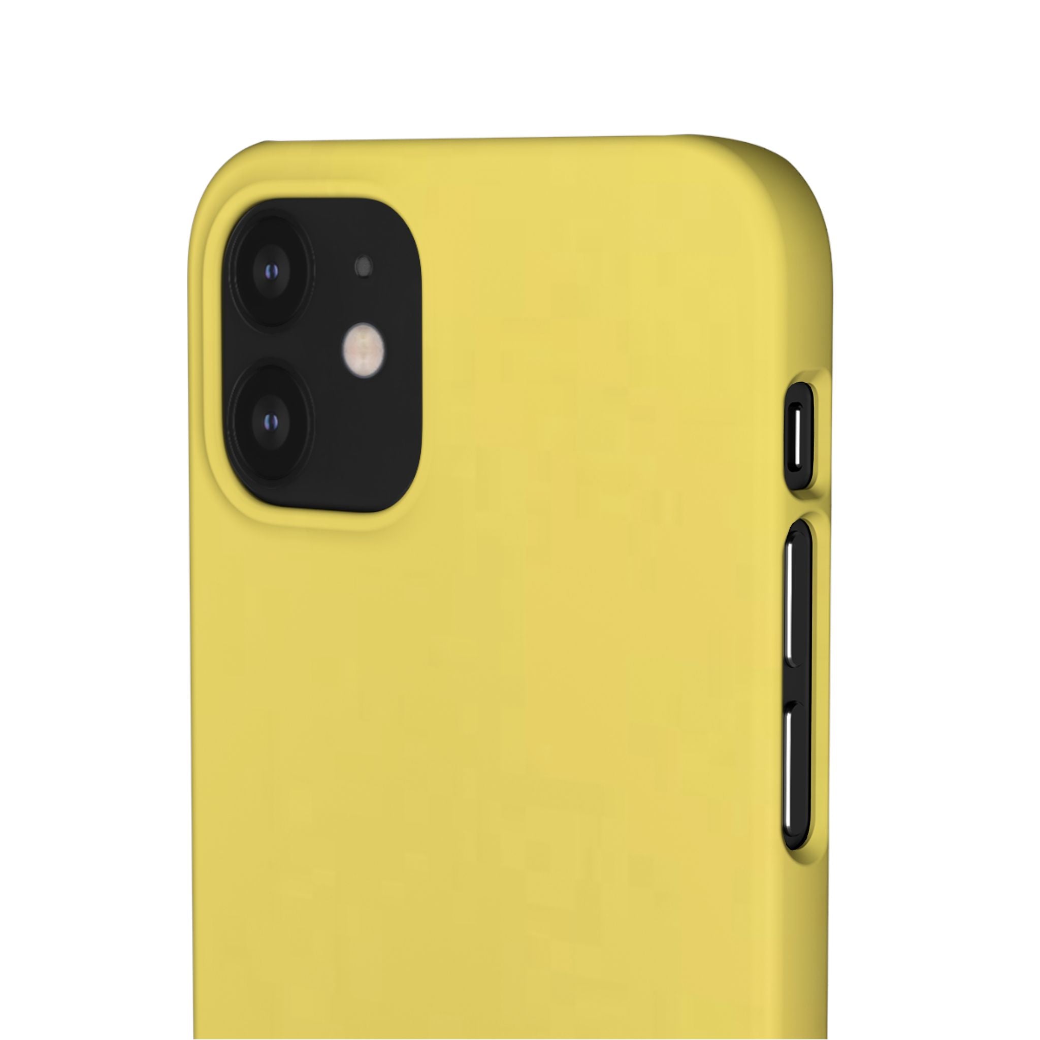 Yellow Snap Phone Case