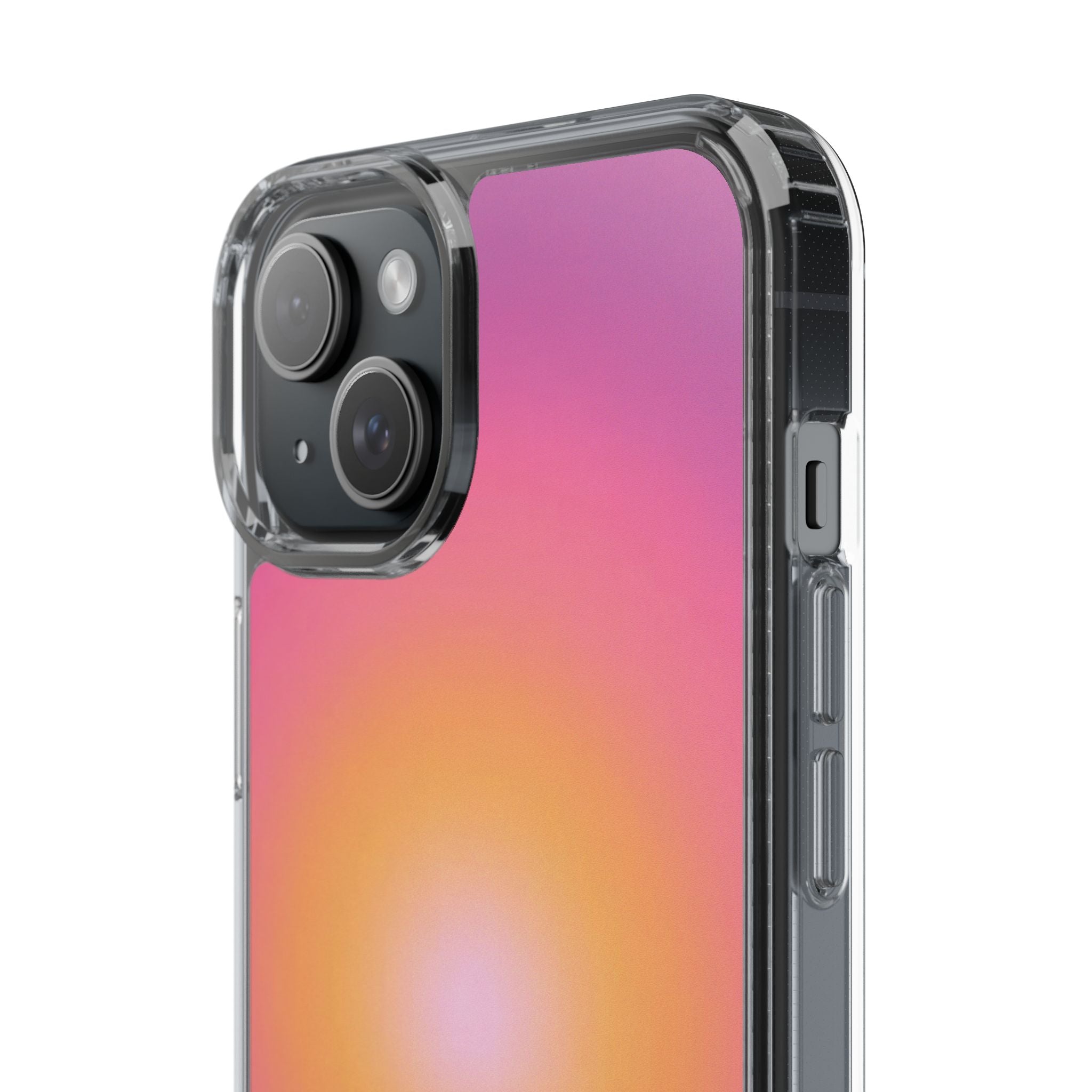 Sunset Gradient Clear Protective Cover
