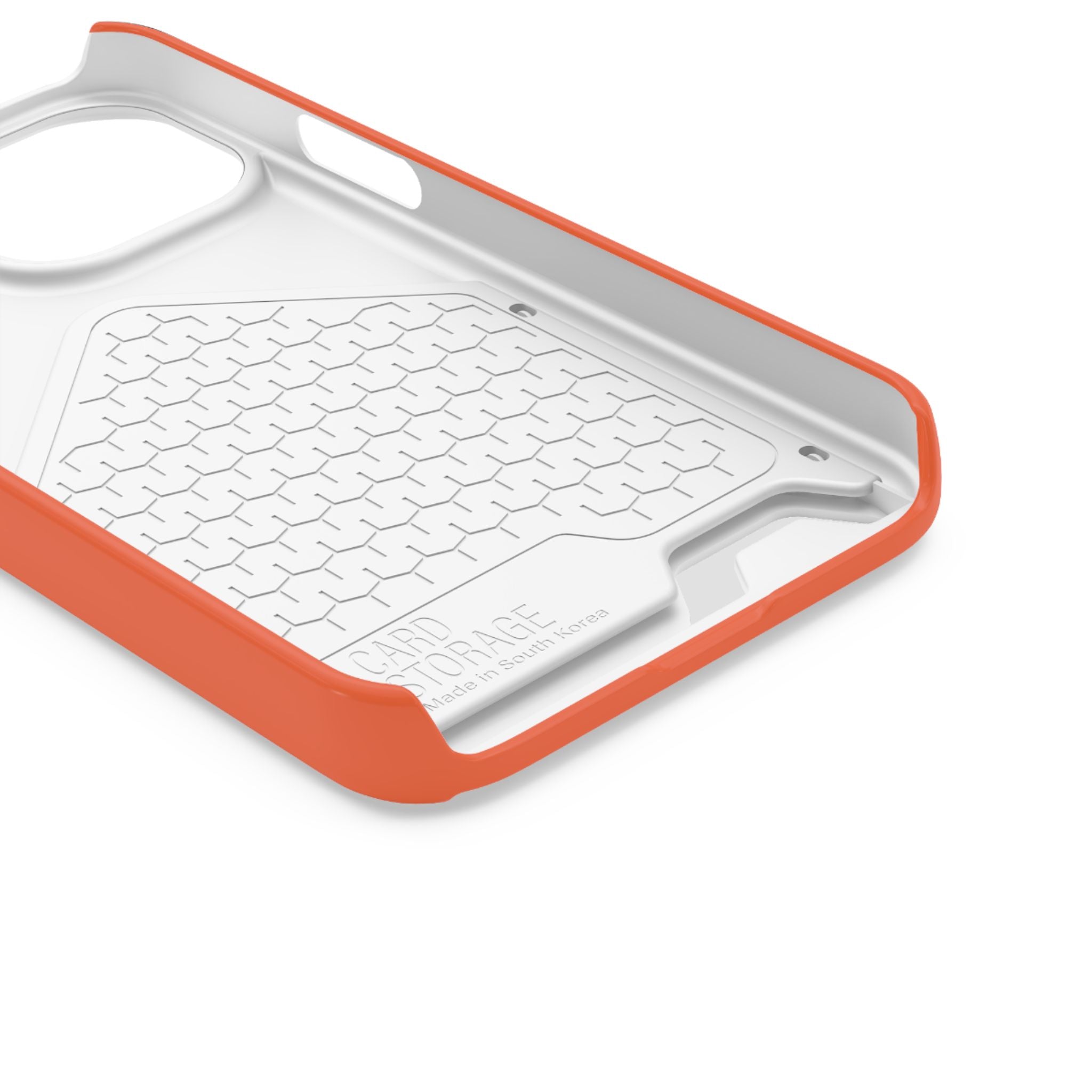 Orange Card-Holder Phone Case