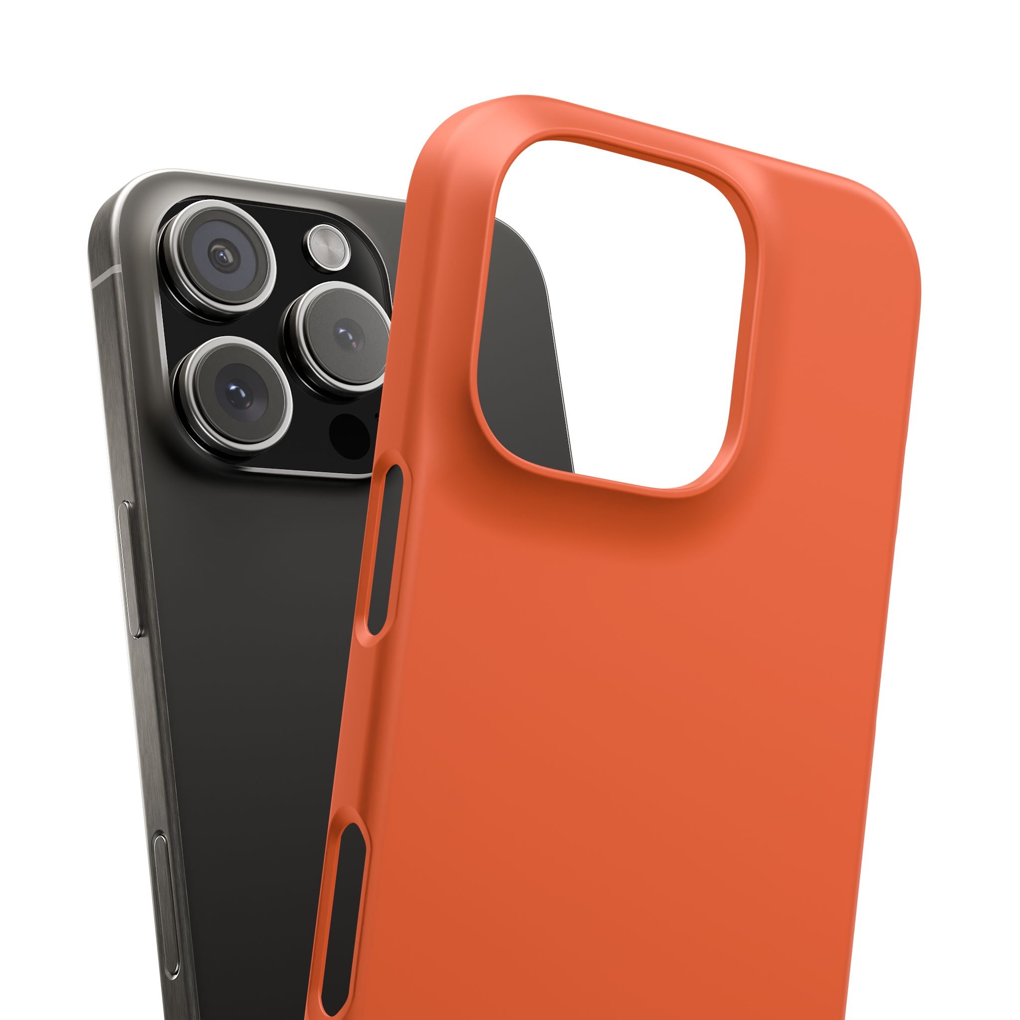Orange Snap Phone Case