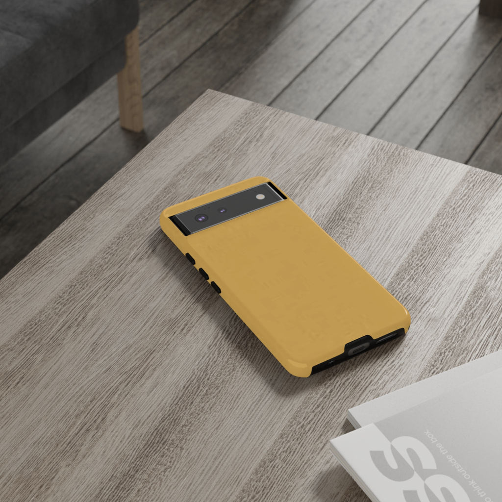 Mustard Protective Phone Case