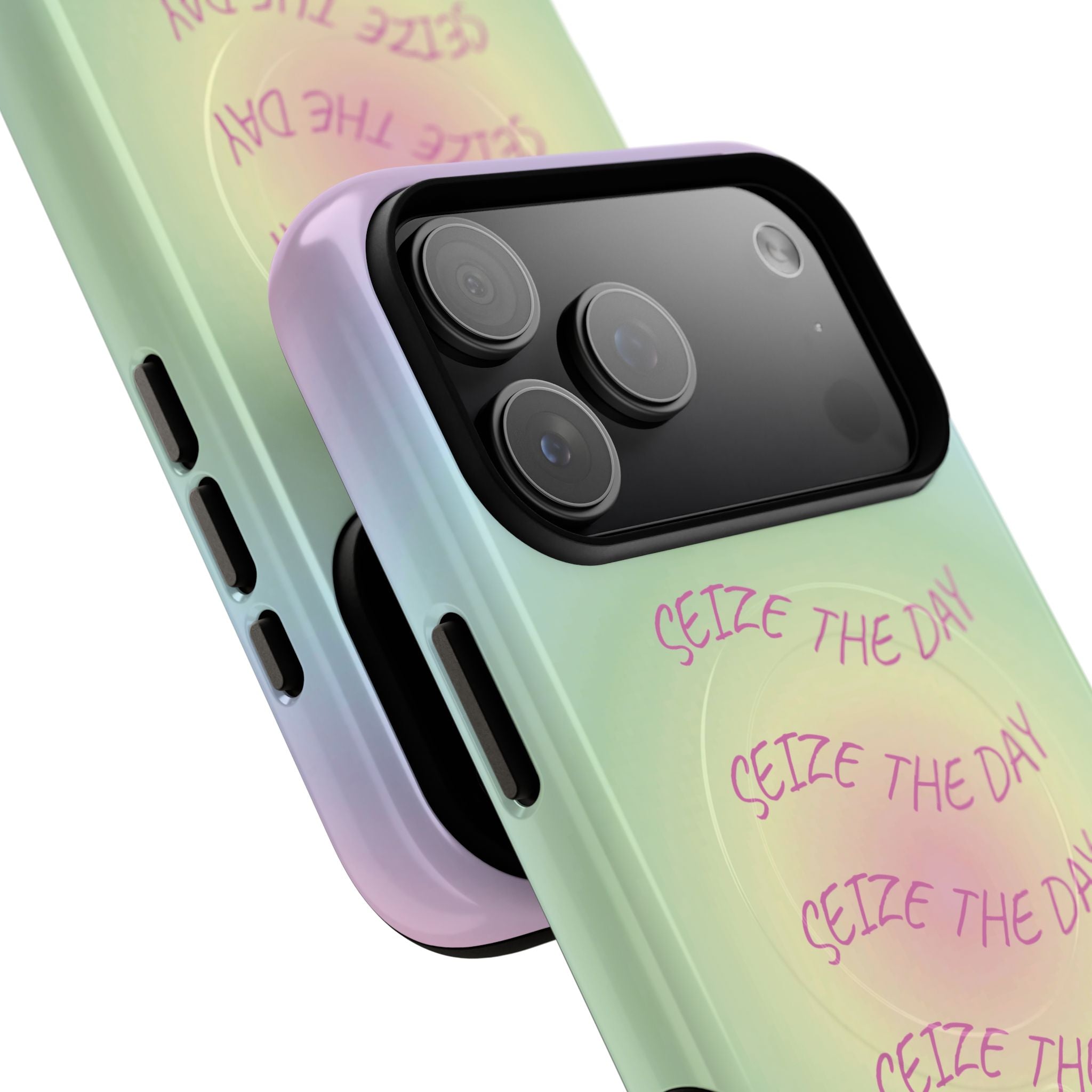 Bermuda Halo Seize The Day Gradient MagSafe Protective Phone Case