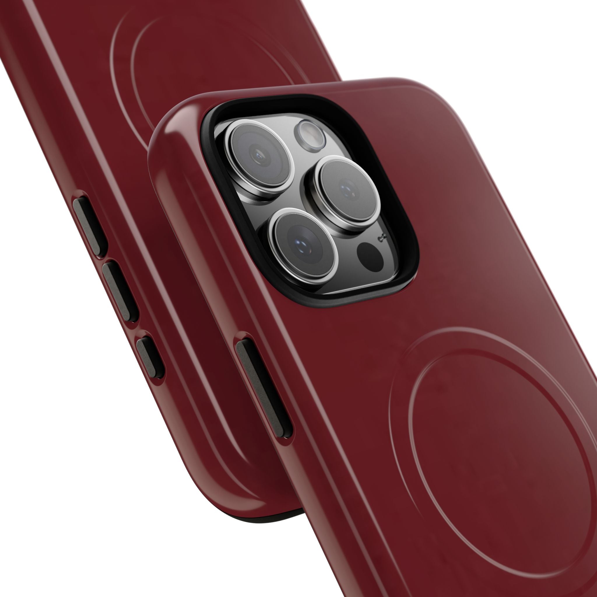Dark Cherry MagSafe Protective Phone Case