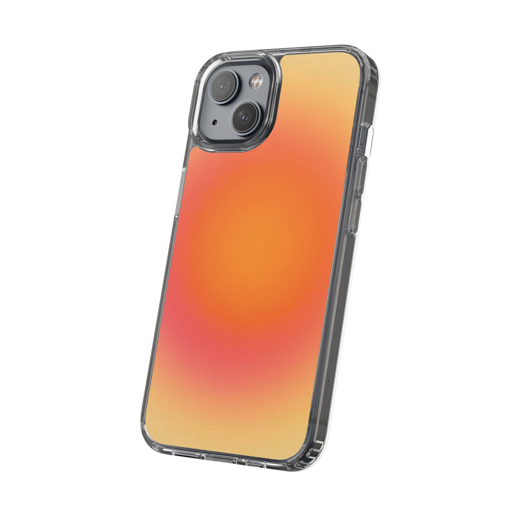 Clear Sunburst Protective Phone Case