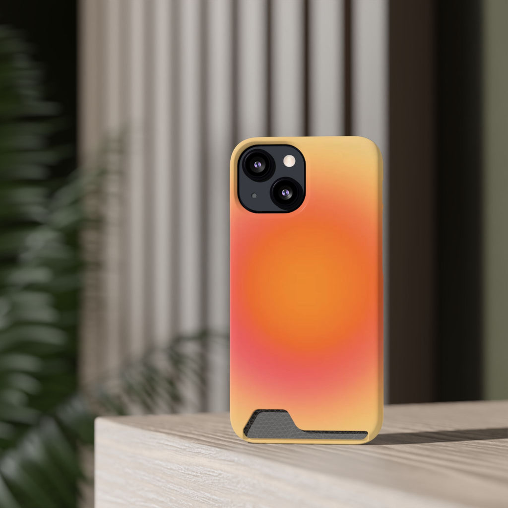 Sunset Gradient Phone Case with Card Slot