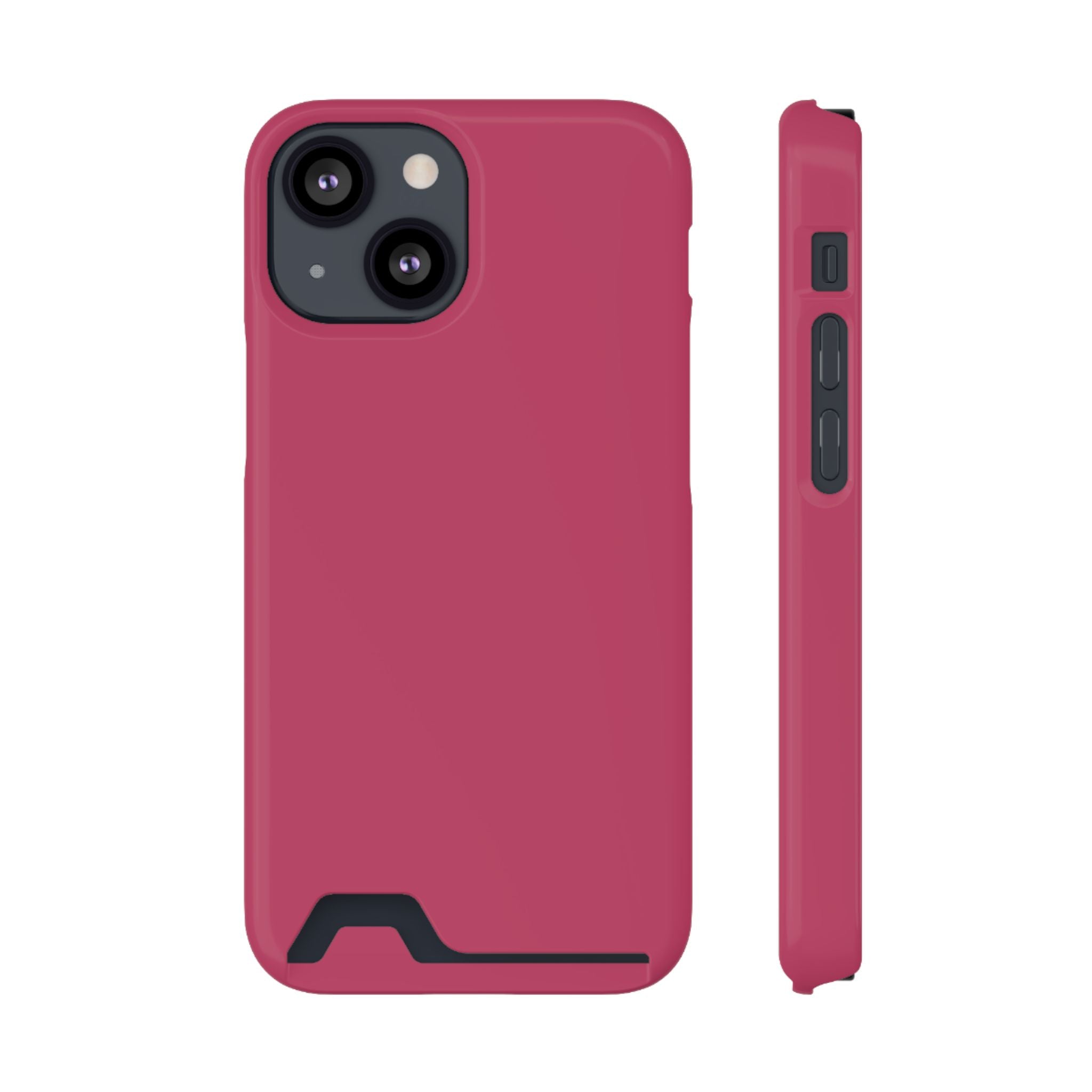 Raspberry Card Holder Phone Case
