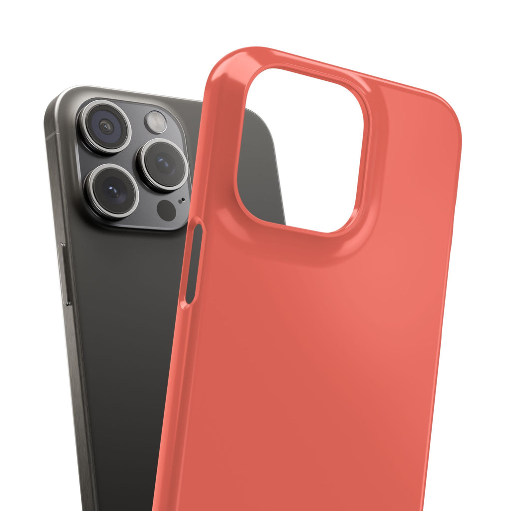 Coral Snap Phone Case