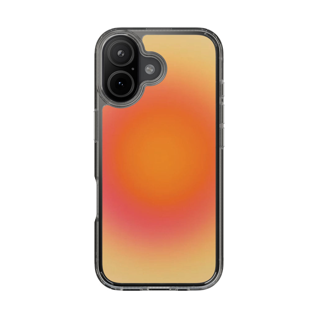Clear Sunburst Protective Phone Case