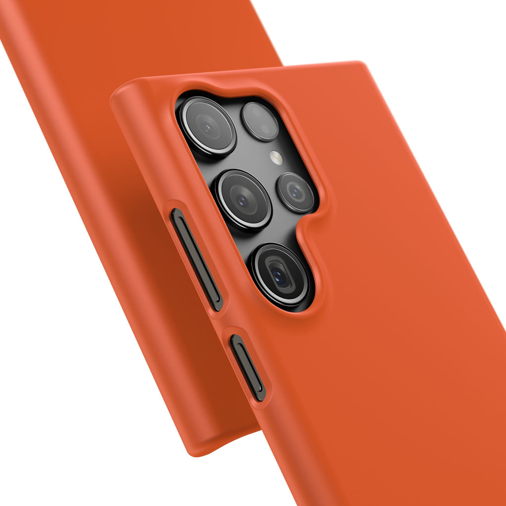 Orange Snap Phone Case