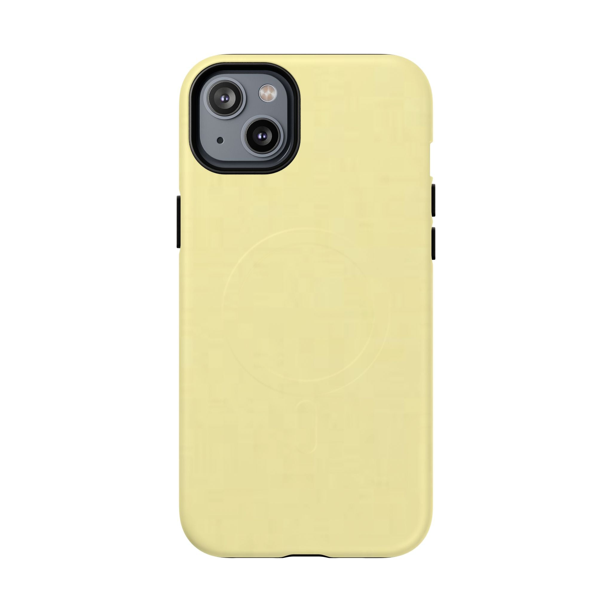 Pale Yellow MagSafe Protective Phone Case