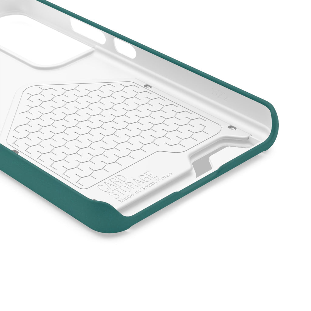 Sea Green Card Holder Phone Case