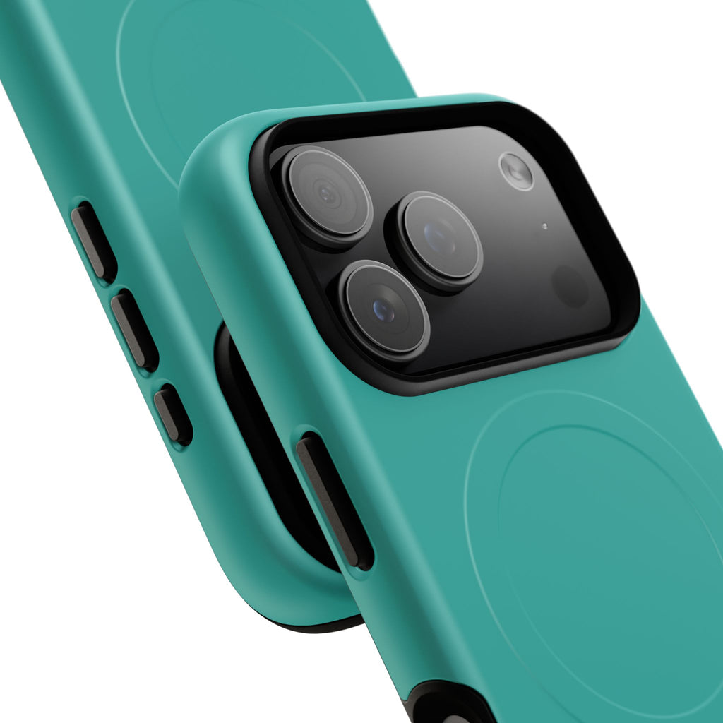 Teal MagSafe Protective Phone Case