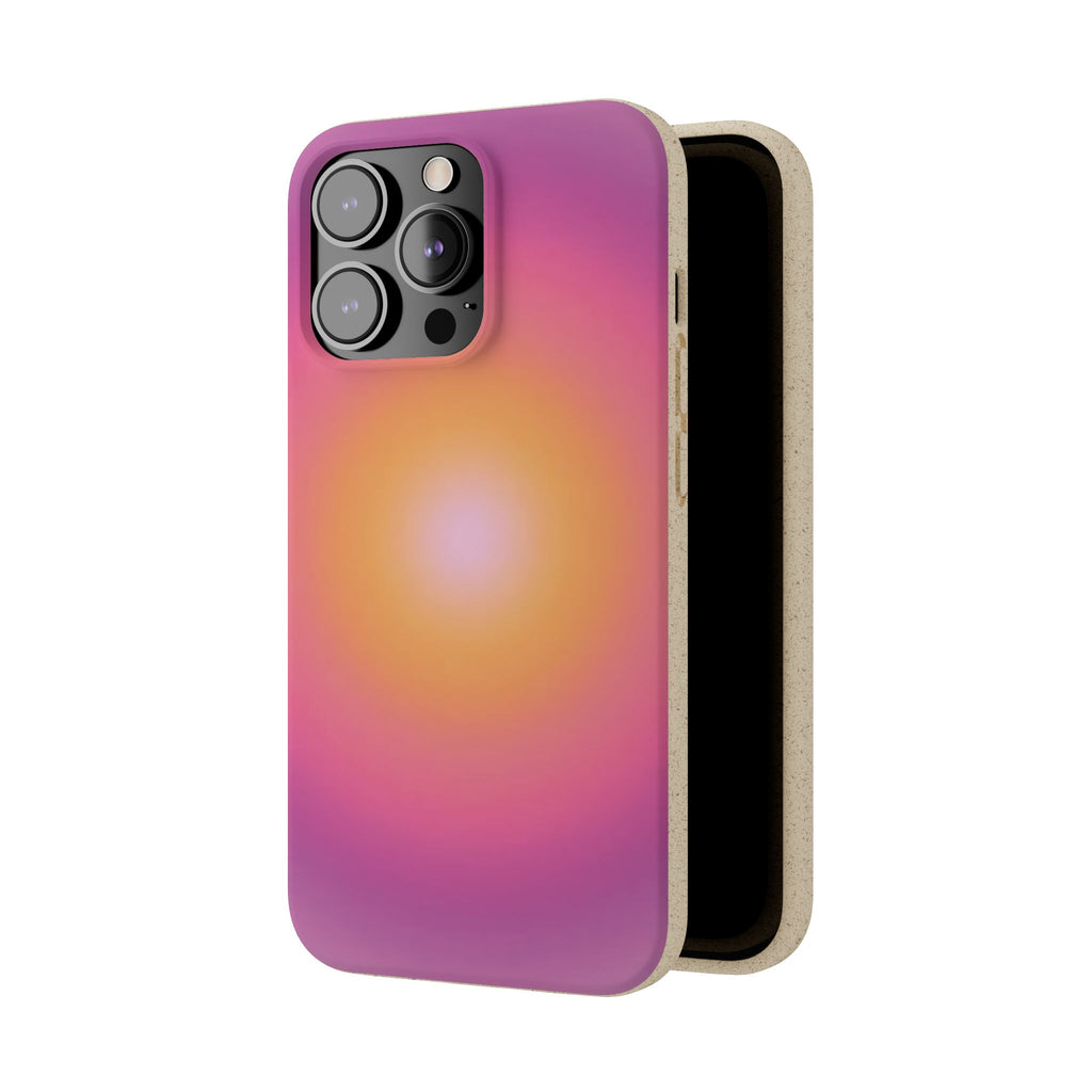 Sunset Glow Biodegradable Phone Case -  Eco-Friendly Cover