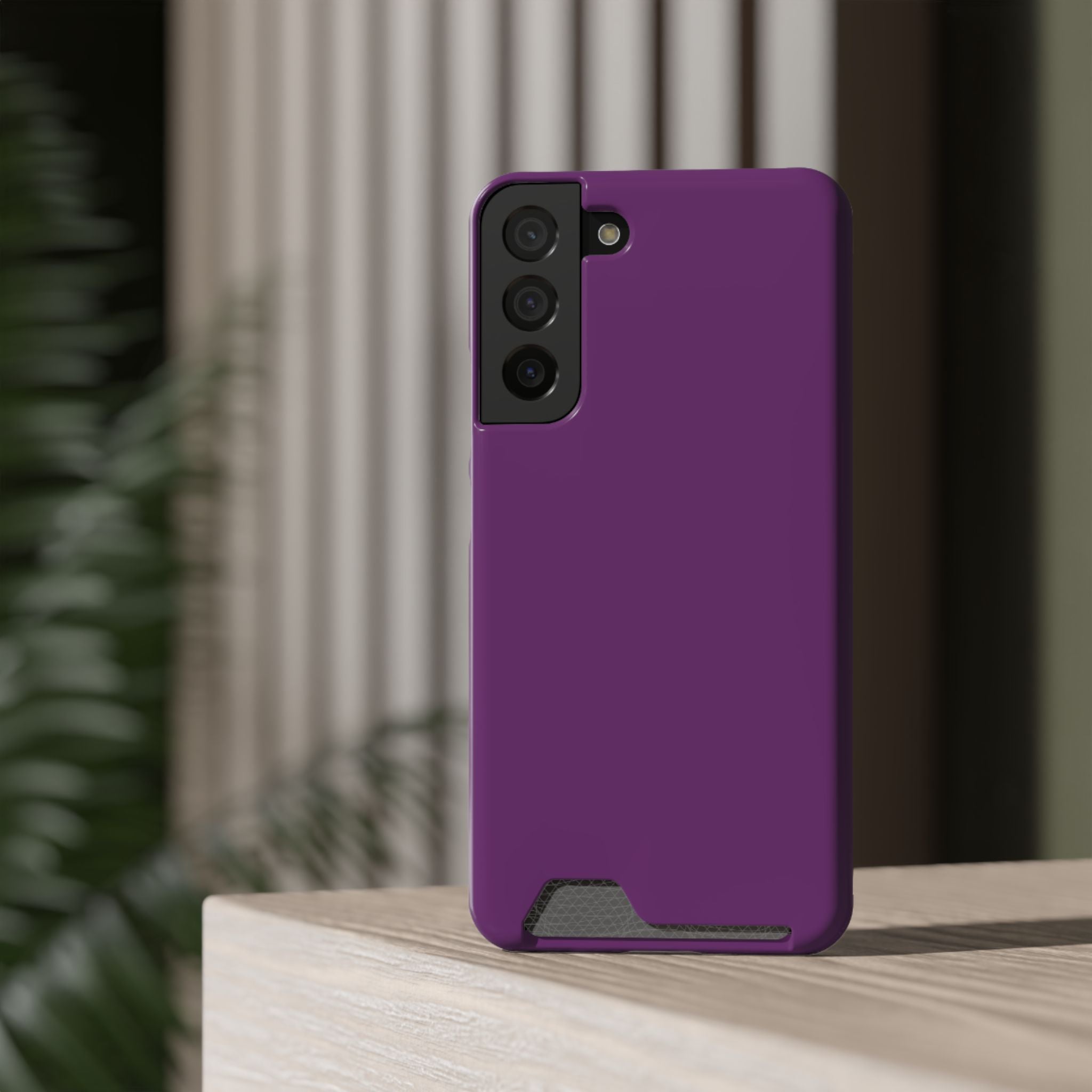 Blueberry Card Holder Phone Case