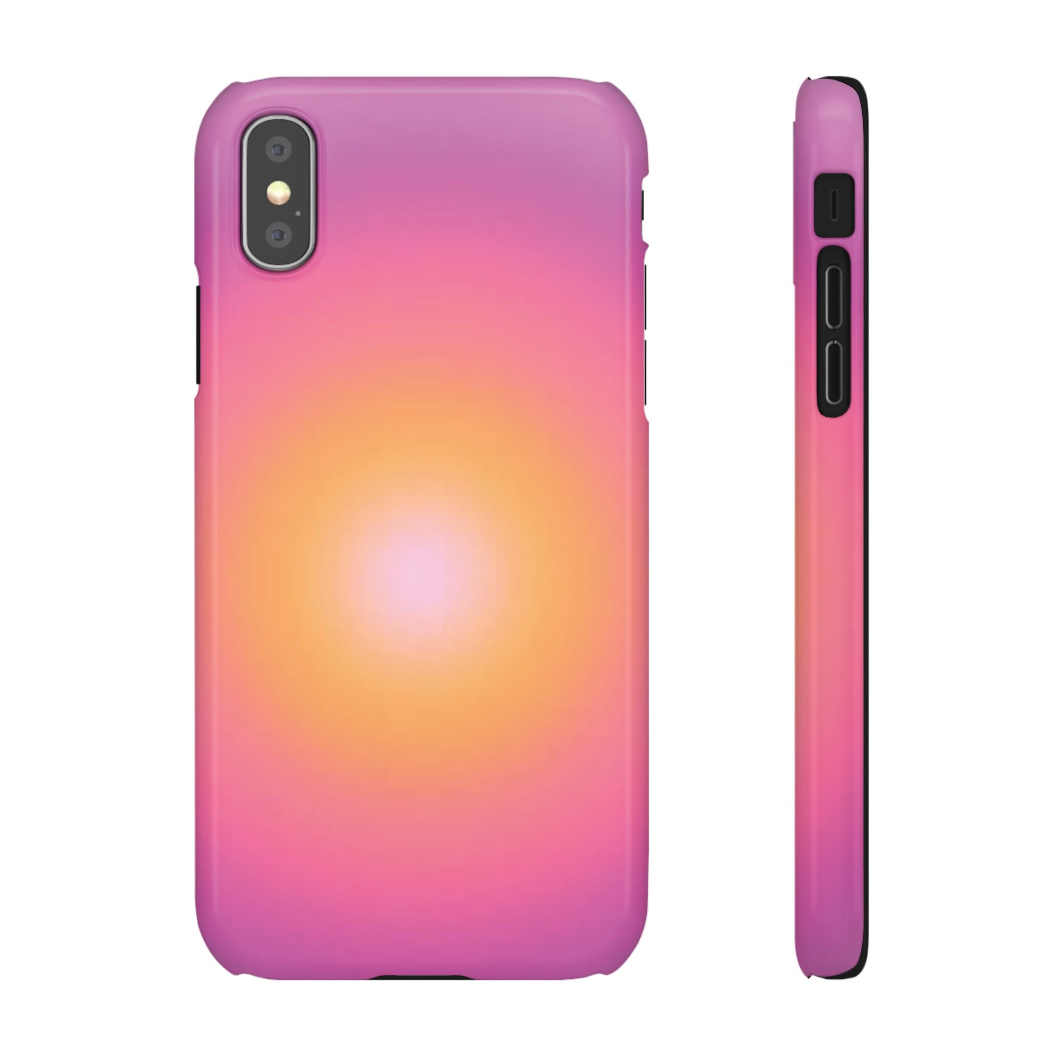 Sunburst Gradient Snap Phone Case