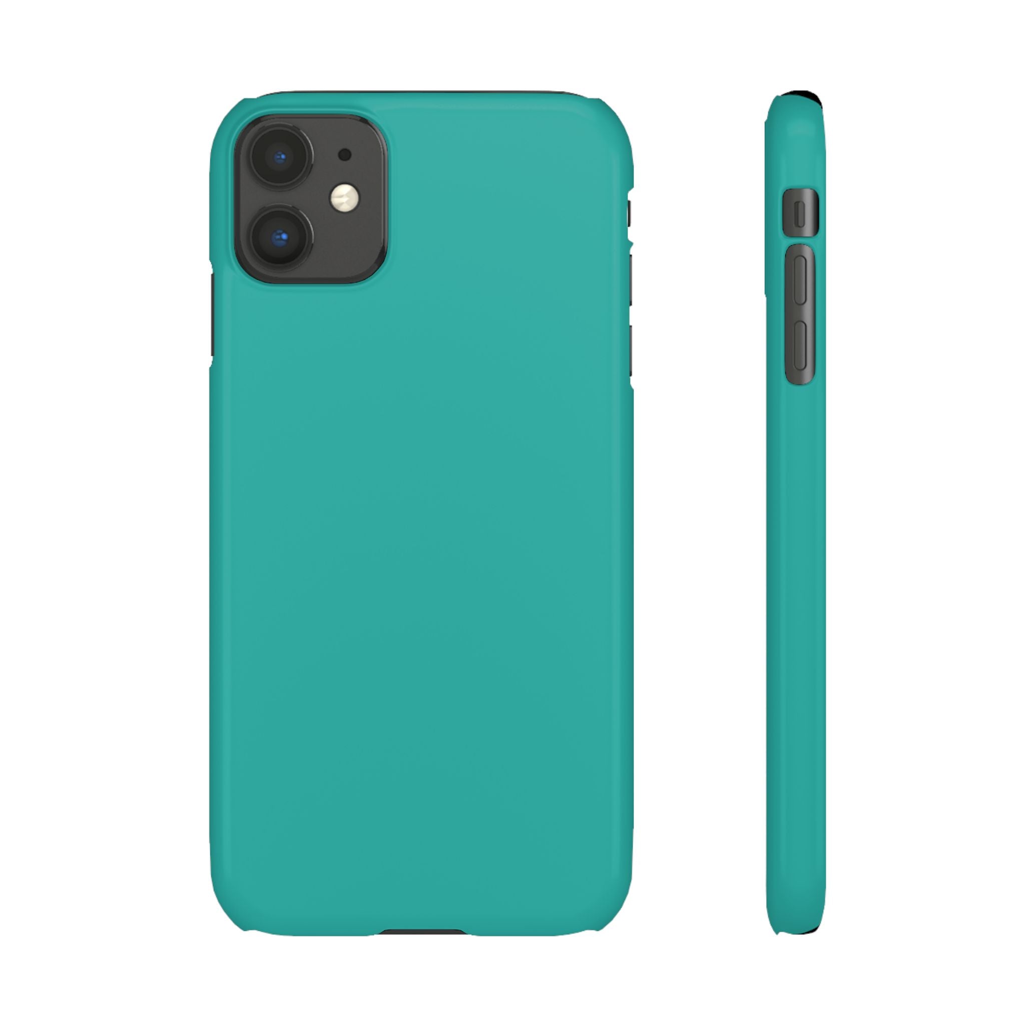 Teal Snap Phone Case