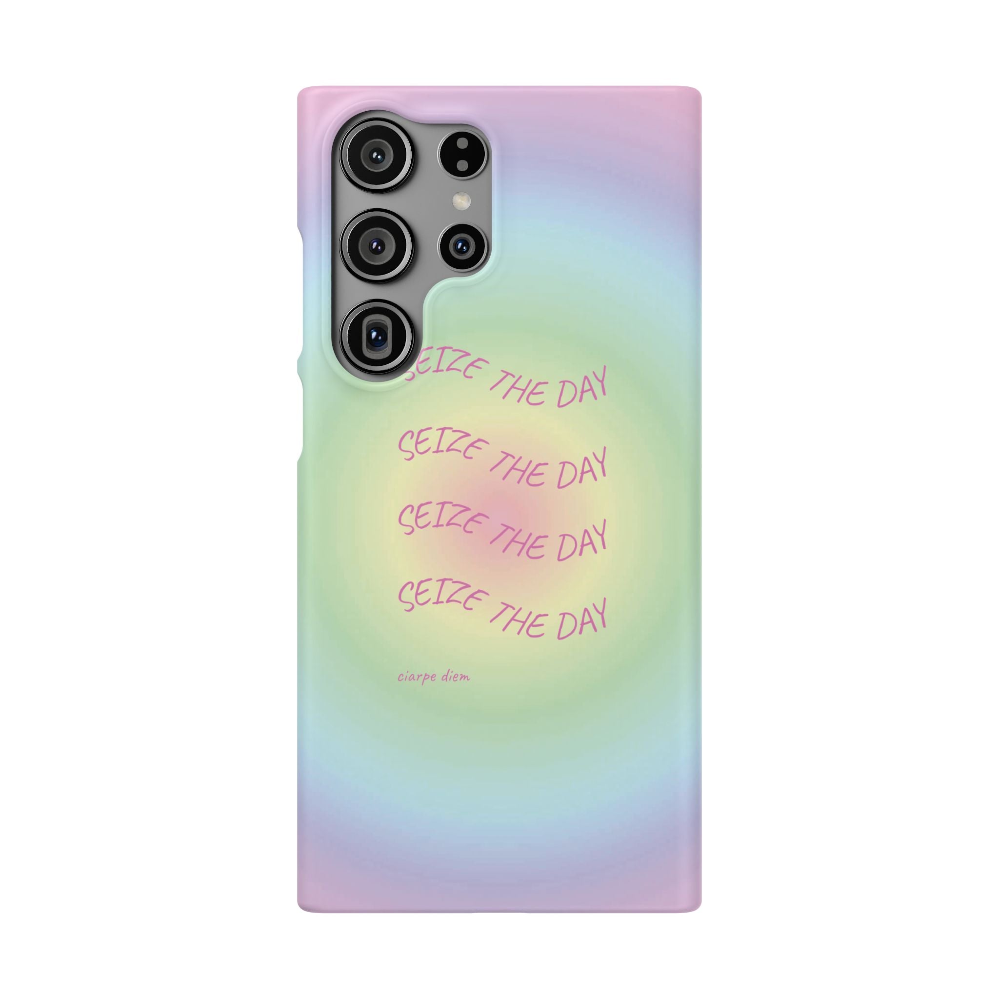 Carpe Diem Bermuda Halo Gradient Snap Phone Case