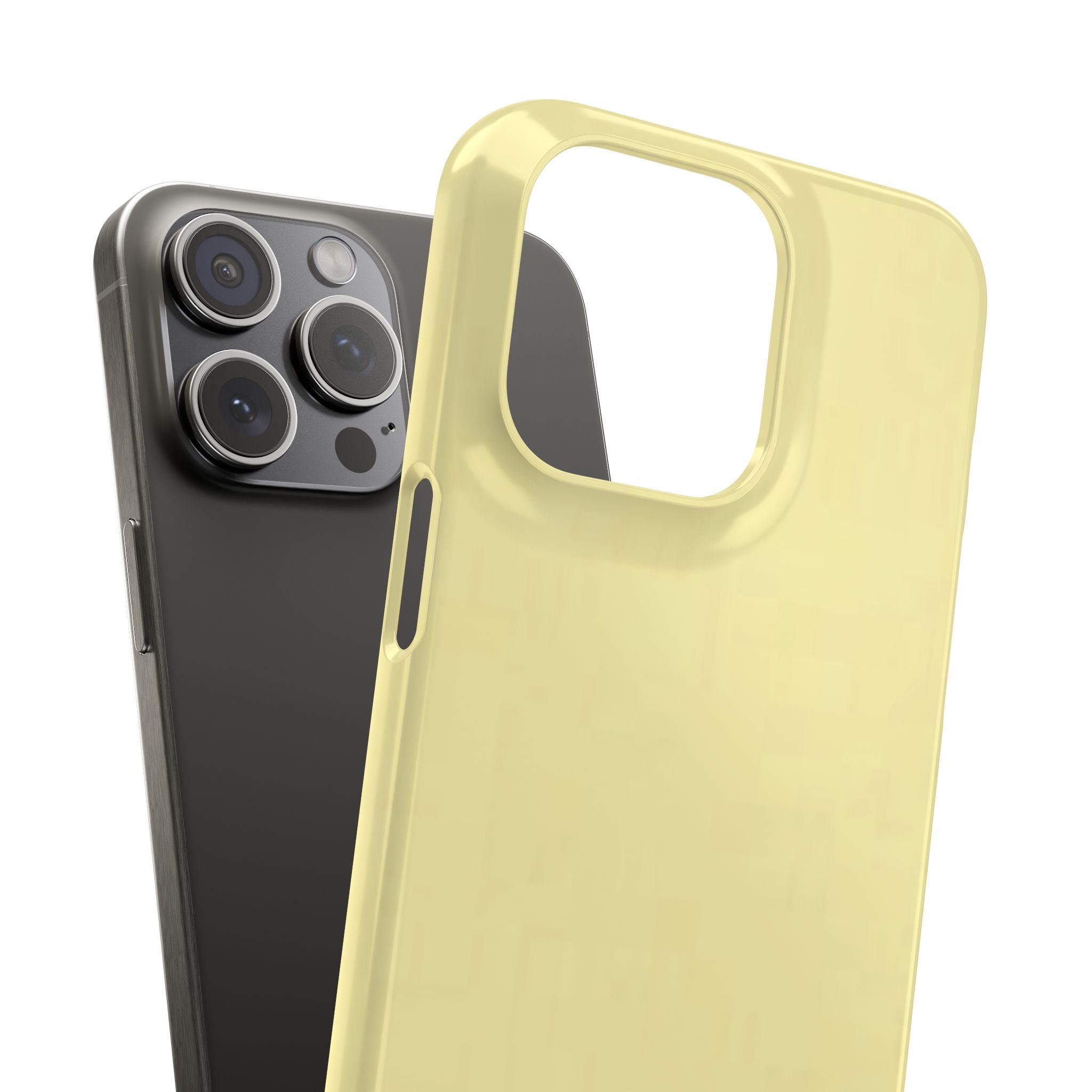 Pale Yellow Snap Phone Case