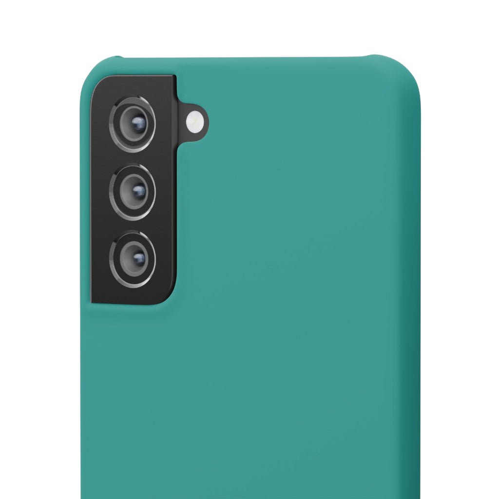 Teal Snap Phone Case