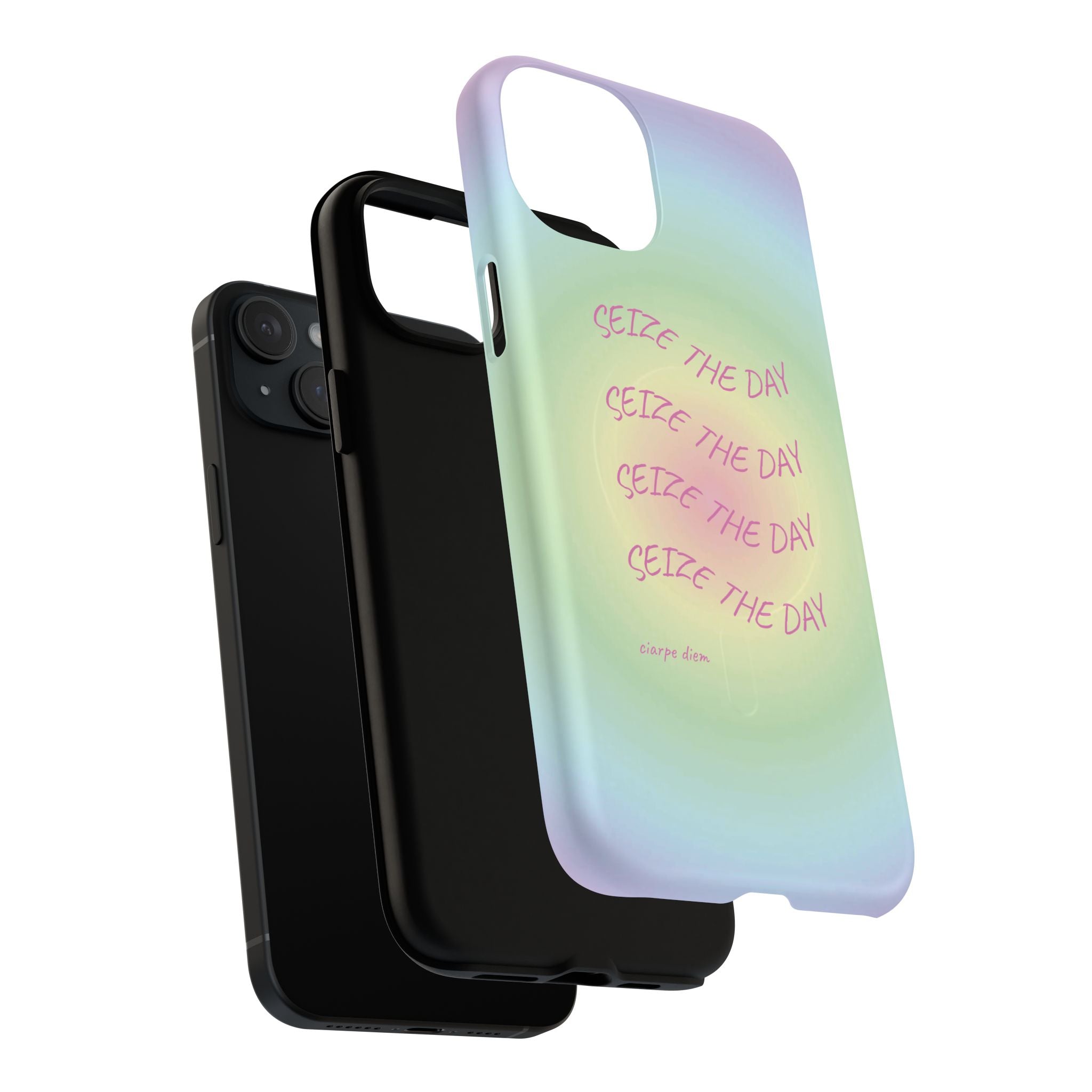 Bermuda Halo Seize The Day Gradient MagSafe Protective Phone Case