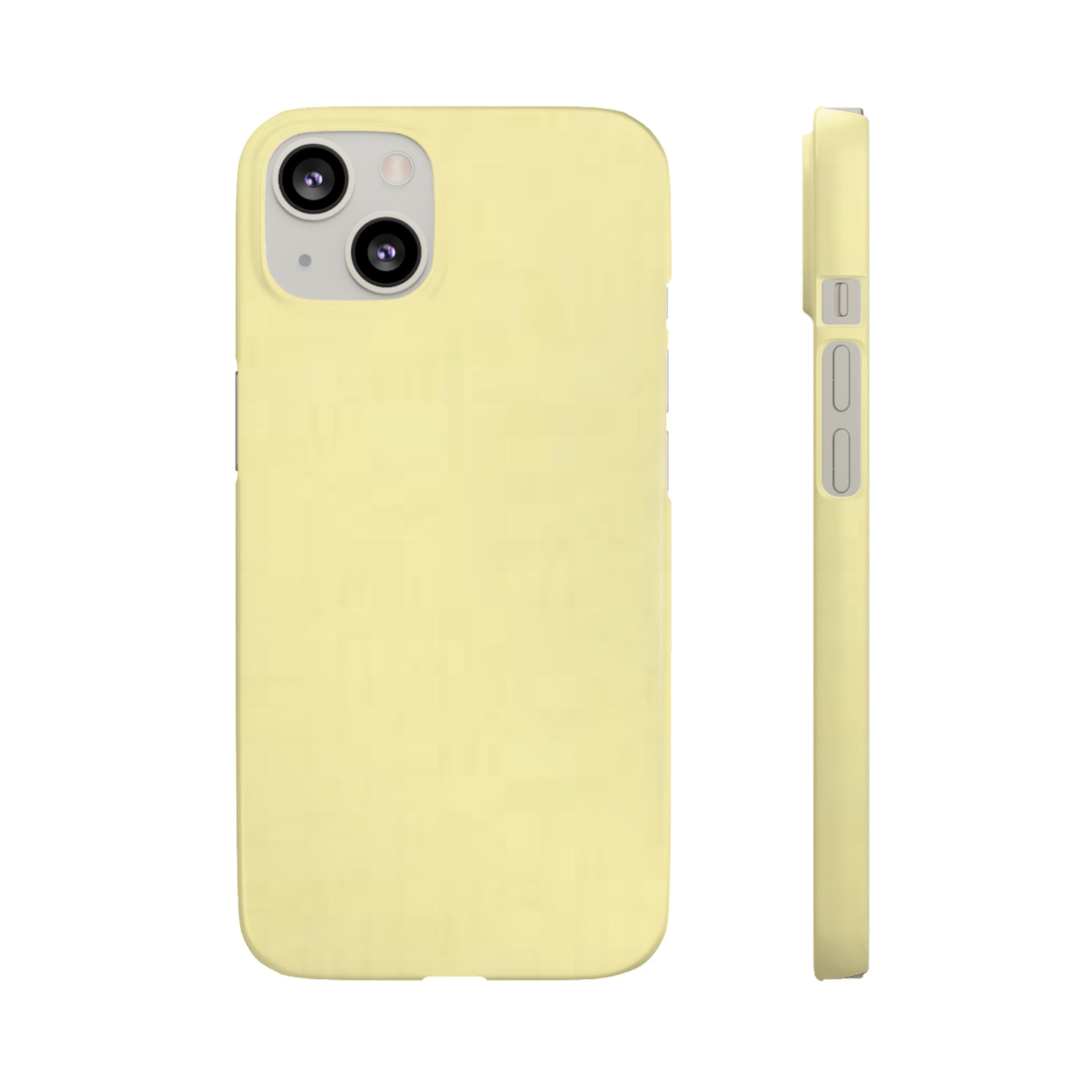 Pale Yellow Snap Phone Case
