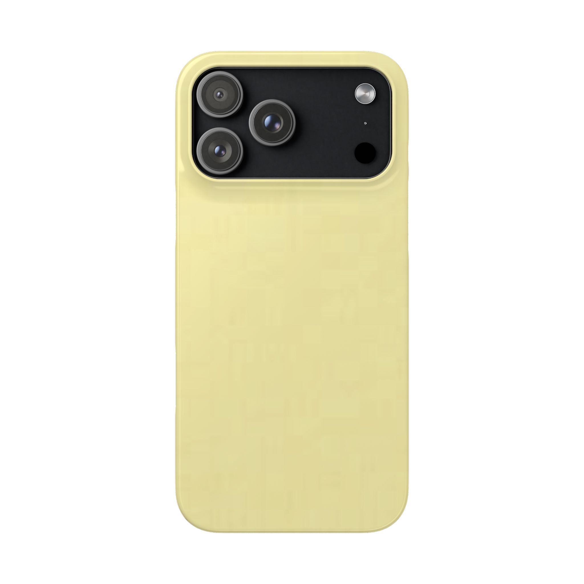 Pale Yellow Snap Phone Case