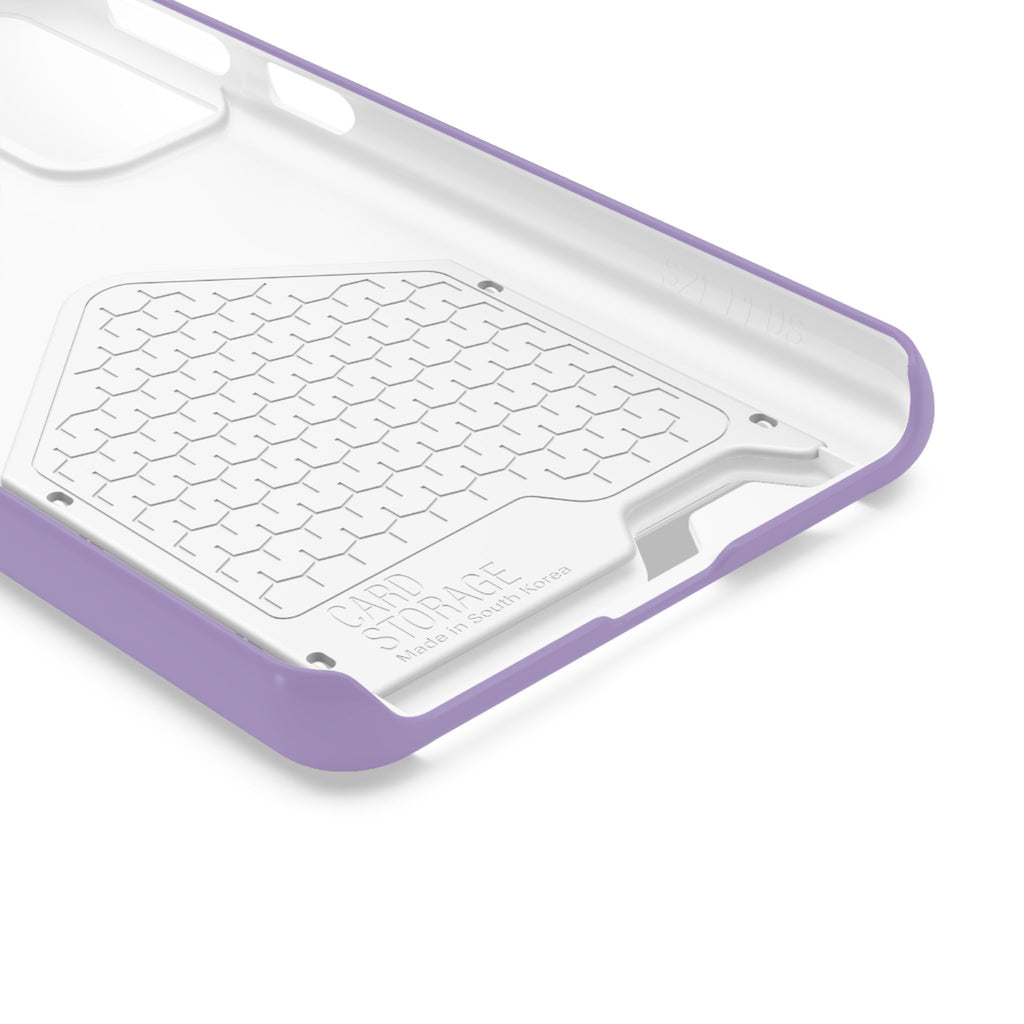 Lilac Card Holder Phone Case
