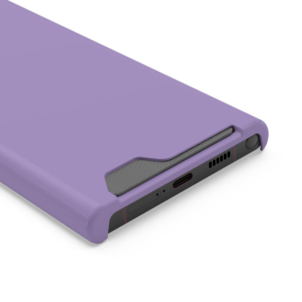 Lilac Card Holder Phone Case