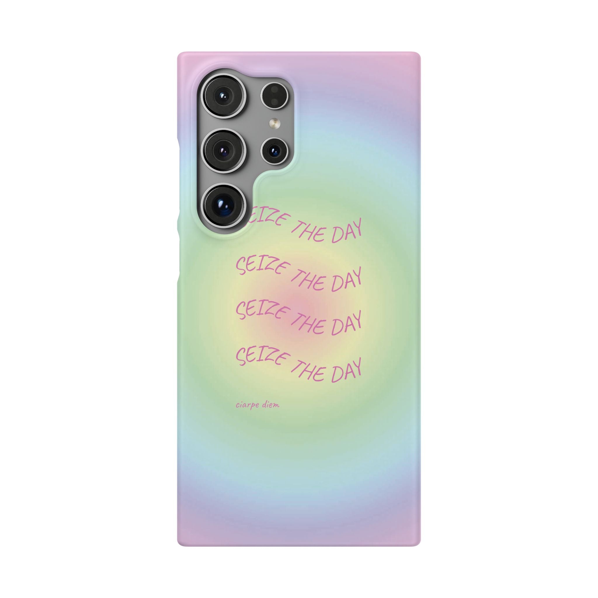 Carpe Diem Bermuda Halo Gradient Snap Phone Case