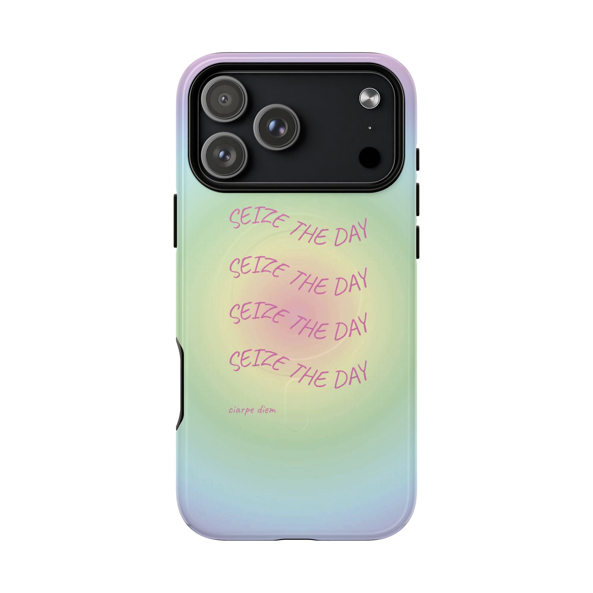 Bermuda Halo Seize The Day Gradient MagSafe Protective Phone Case