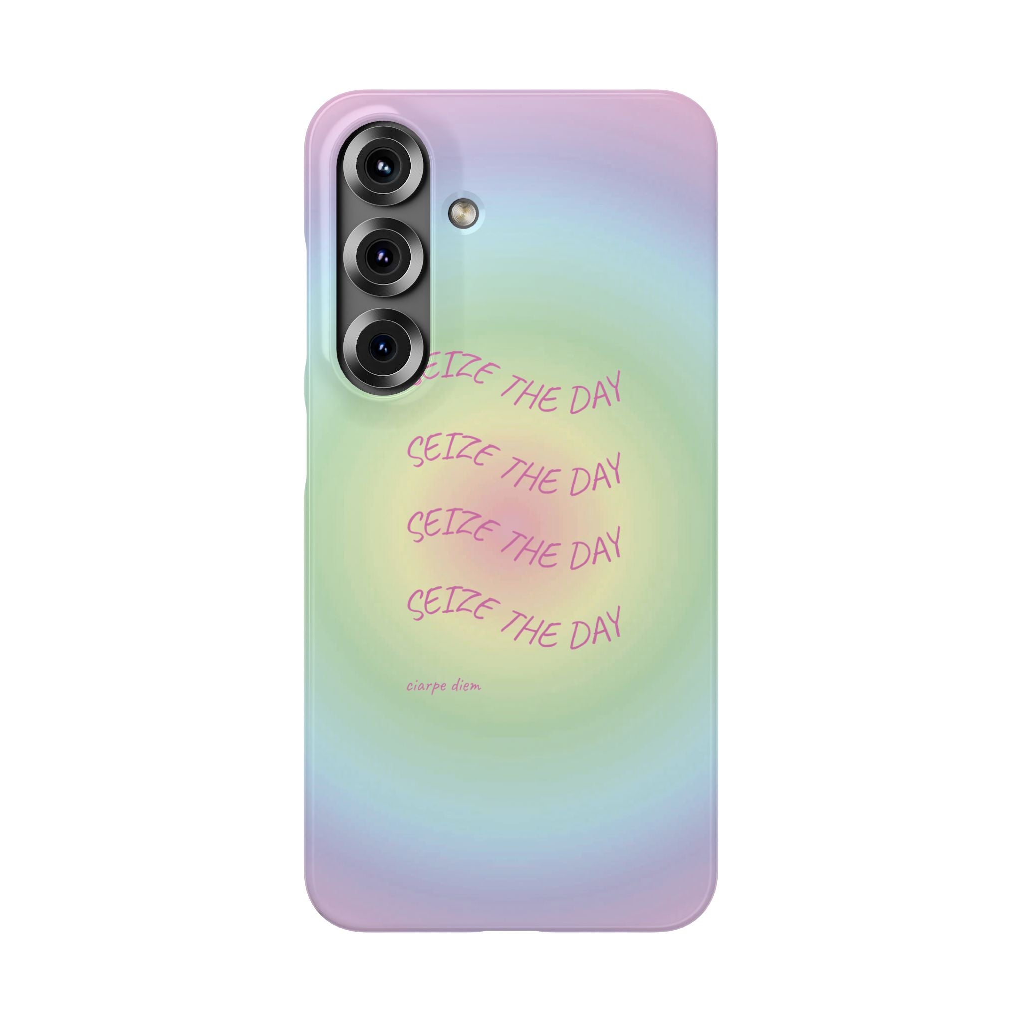 Carpe Diem Bermuda Halo Gradient Snap Phone Case