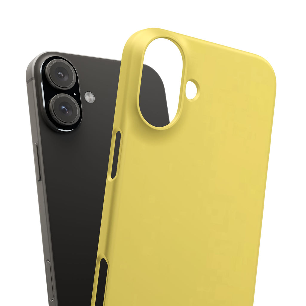 Yellow Snap Phone Case