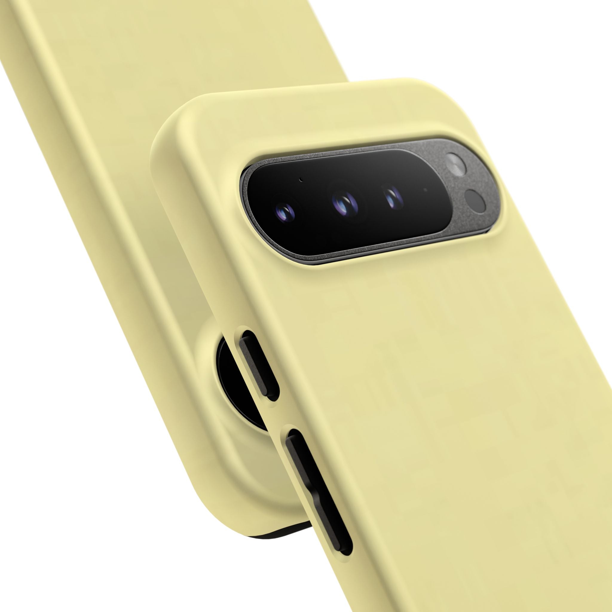 Pale Yellow Protective Phone Case