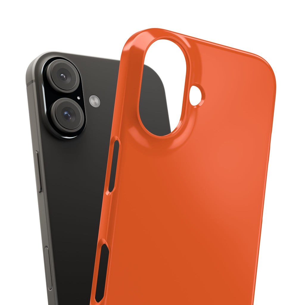 Orange Snap Phone Case