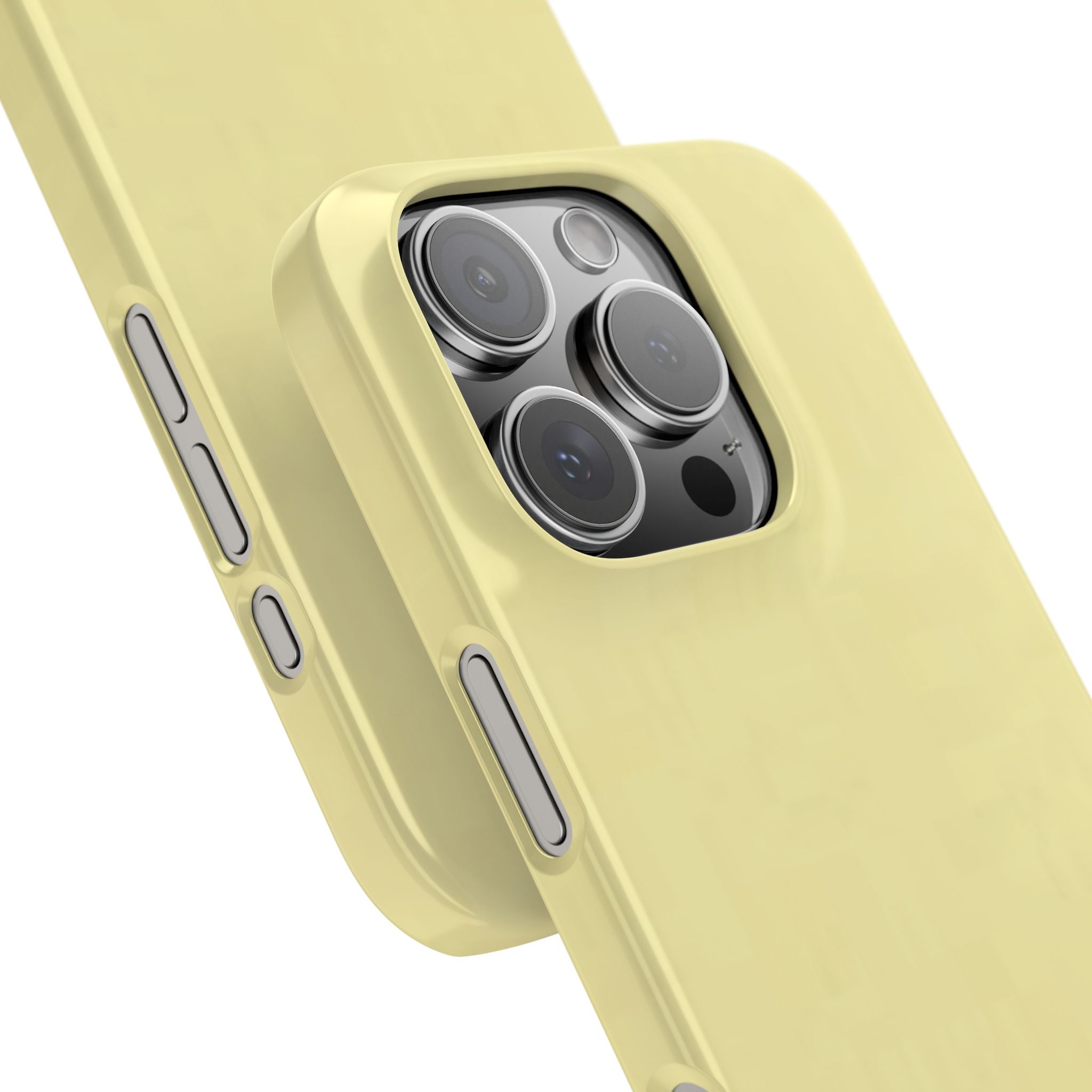 Pale Yellow Snap Phone Case