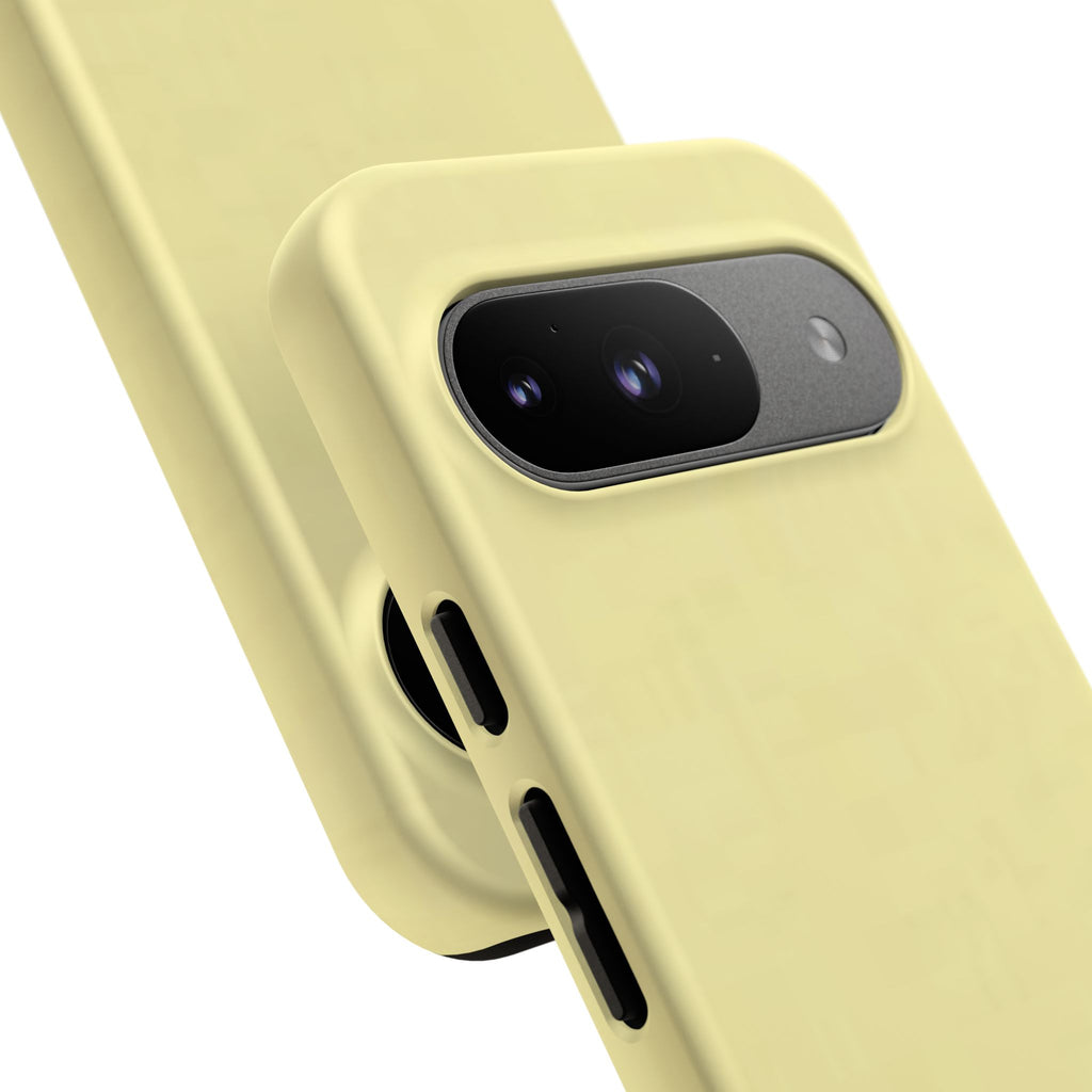 Pale Yellow Protective Phone Case