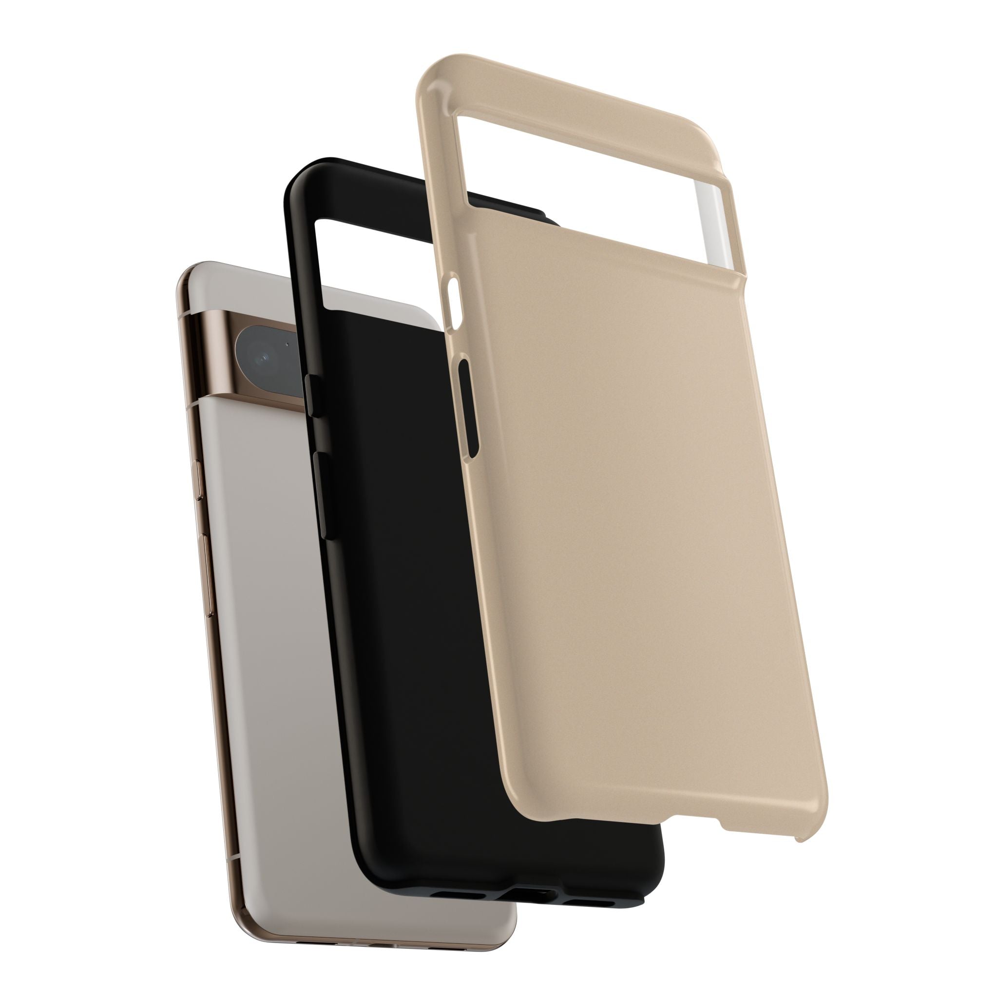Beige Protective Phone Case
