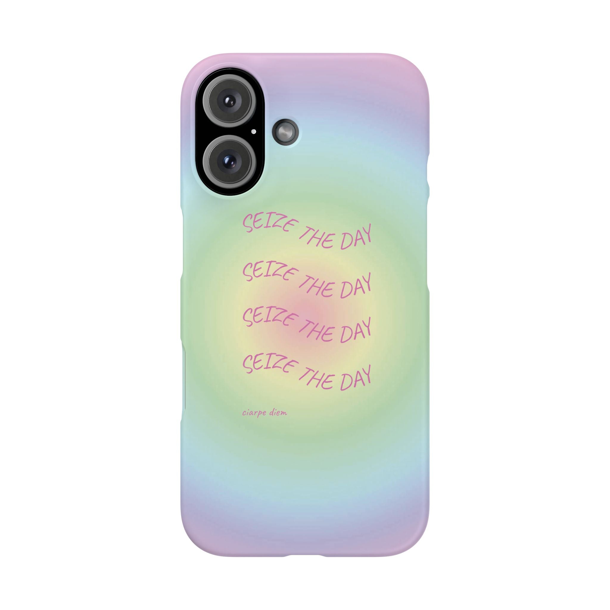 Carpe Diem Bermuda Halo Gradient Snap Phone Case