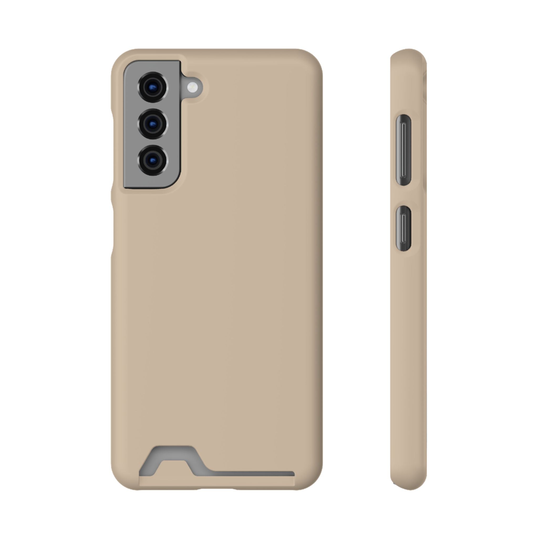 Beige Card-Holder Phone Case