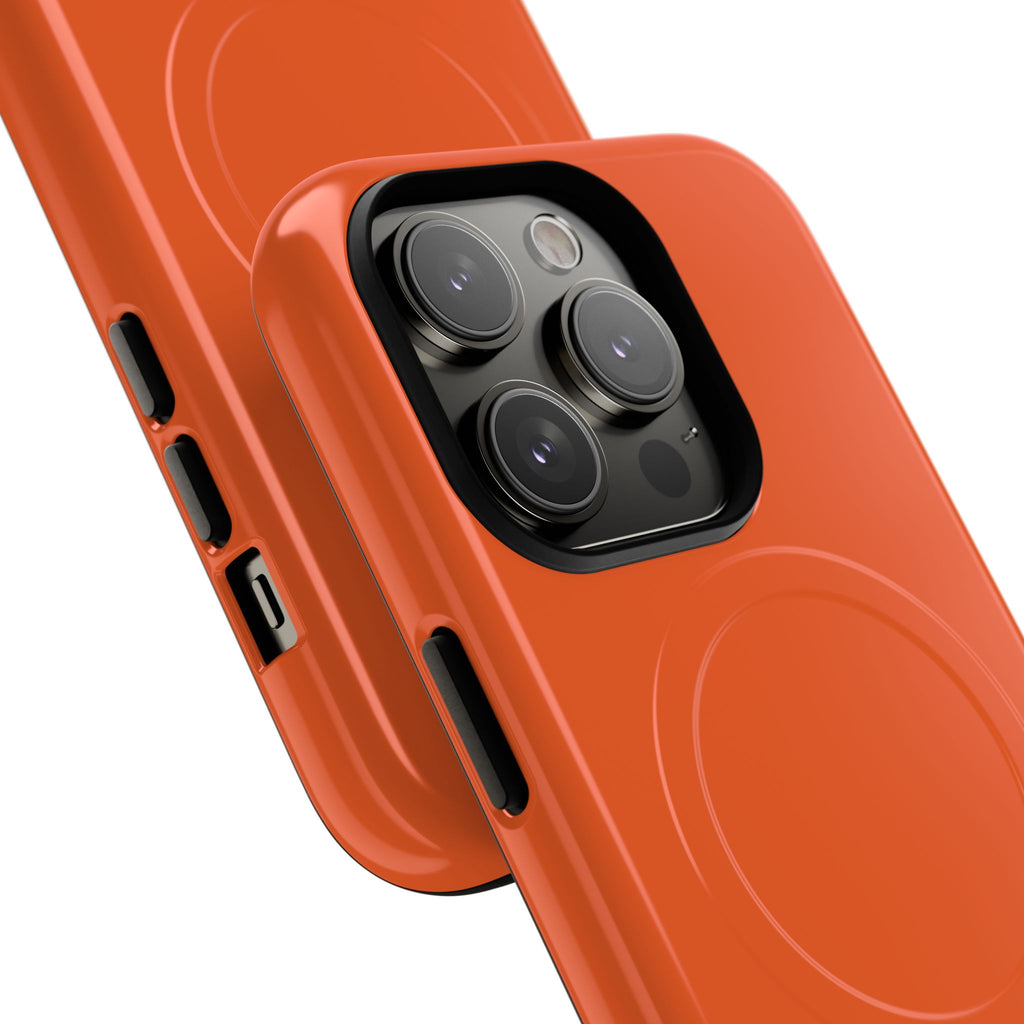 Orange MagSafe Protective Phone Case