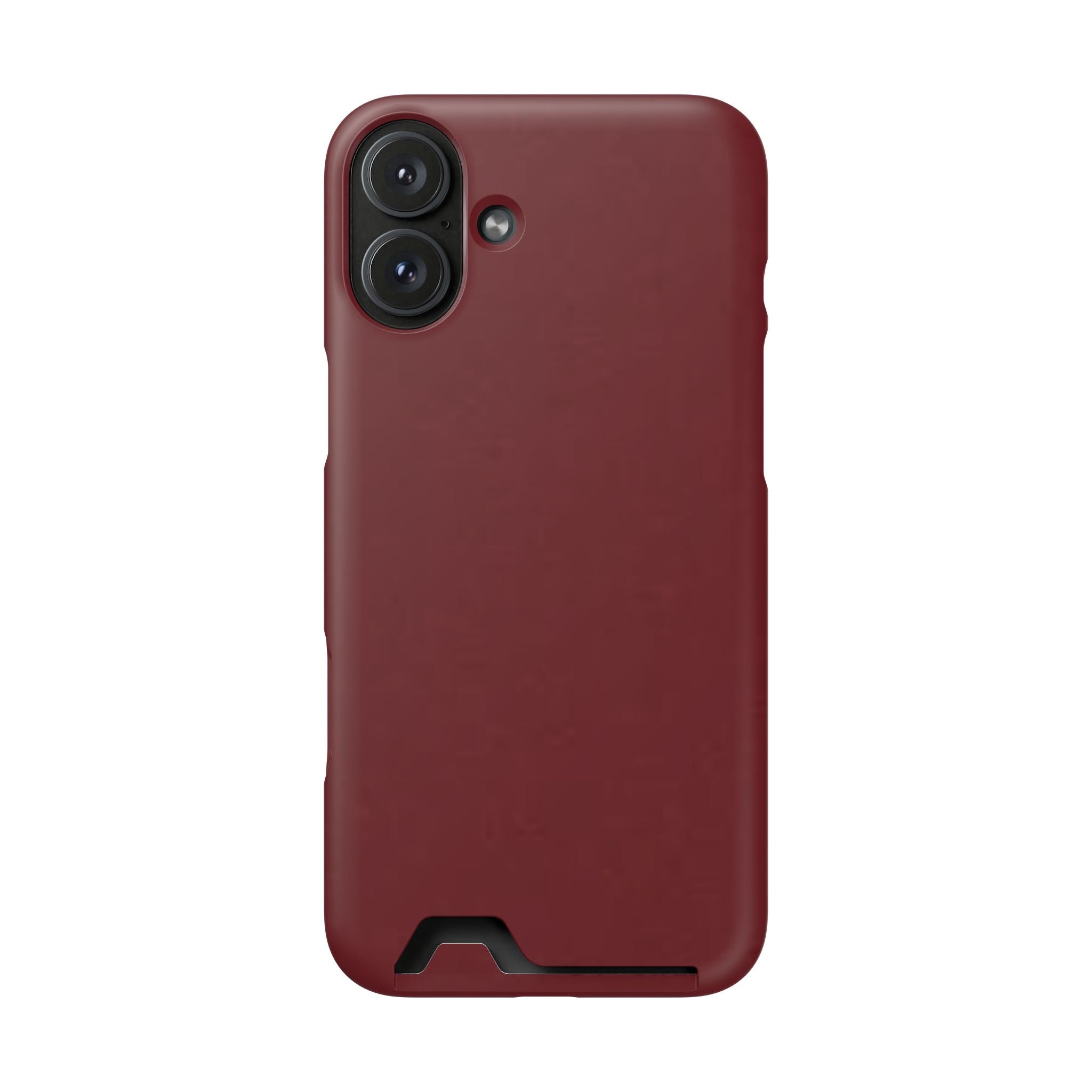 Dark Cherry Card Holder Phone Case