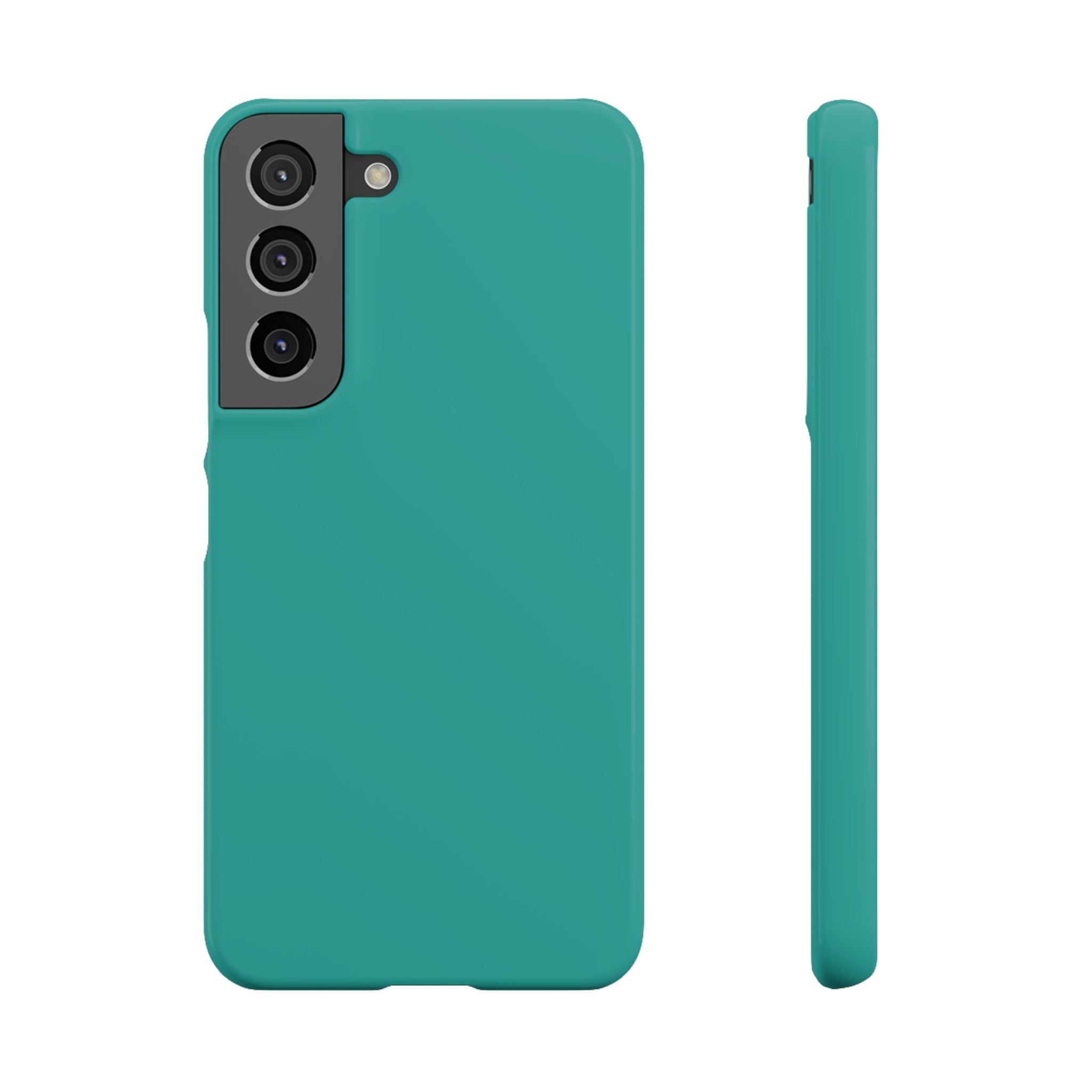 Teal Snap Phone Case
