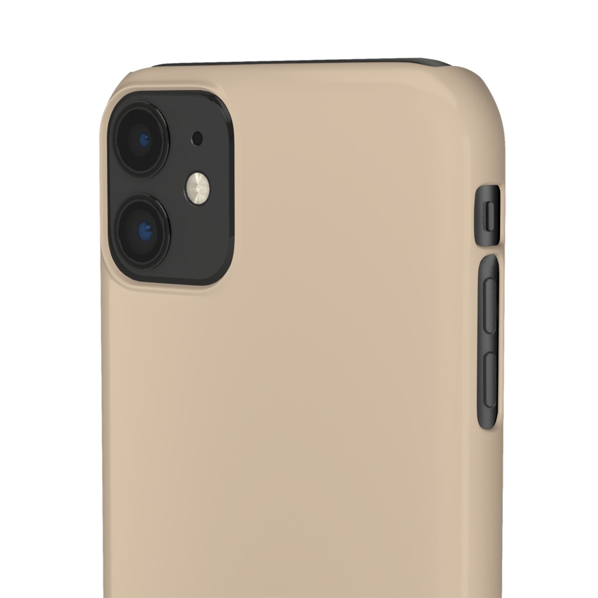 Beige Snap Phone Case