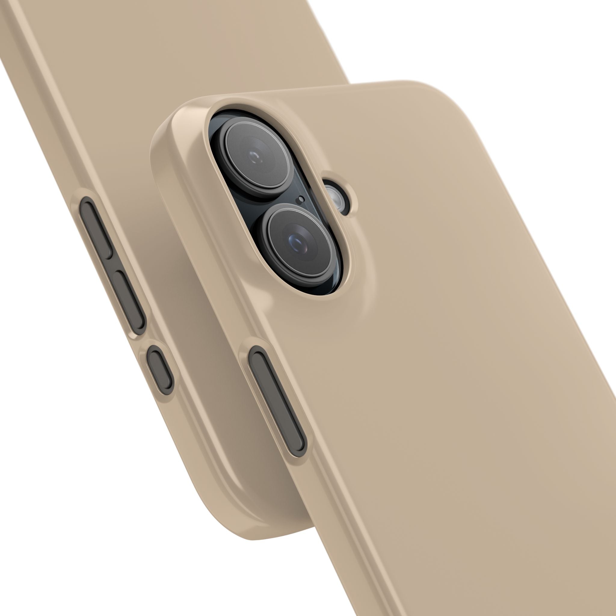 Beige Snap Phone Case