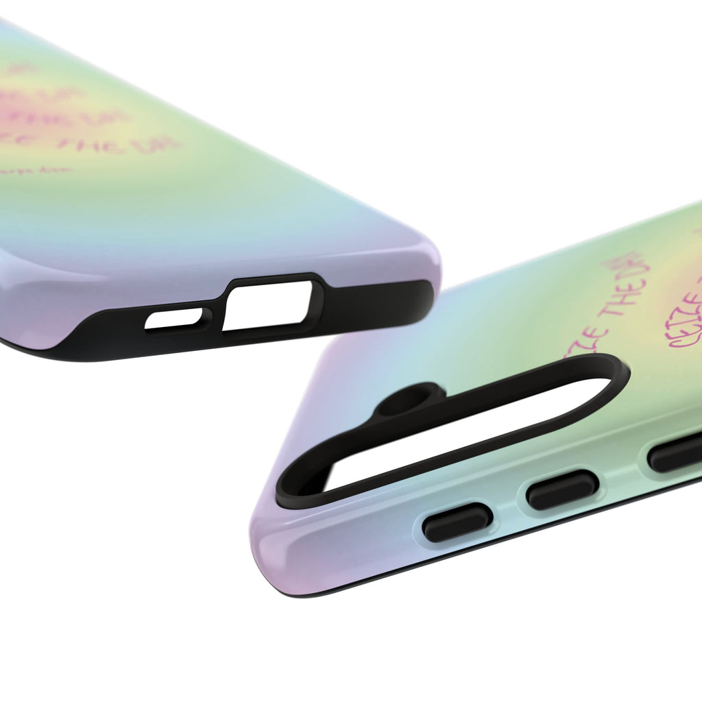 Bermuda Halo Seize The Day Pastel Gradient Tough Phone Case