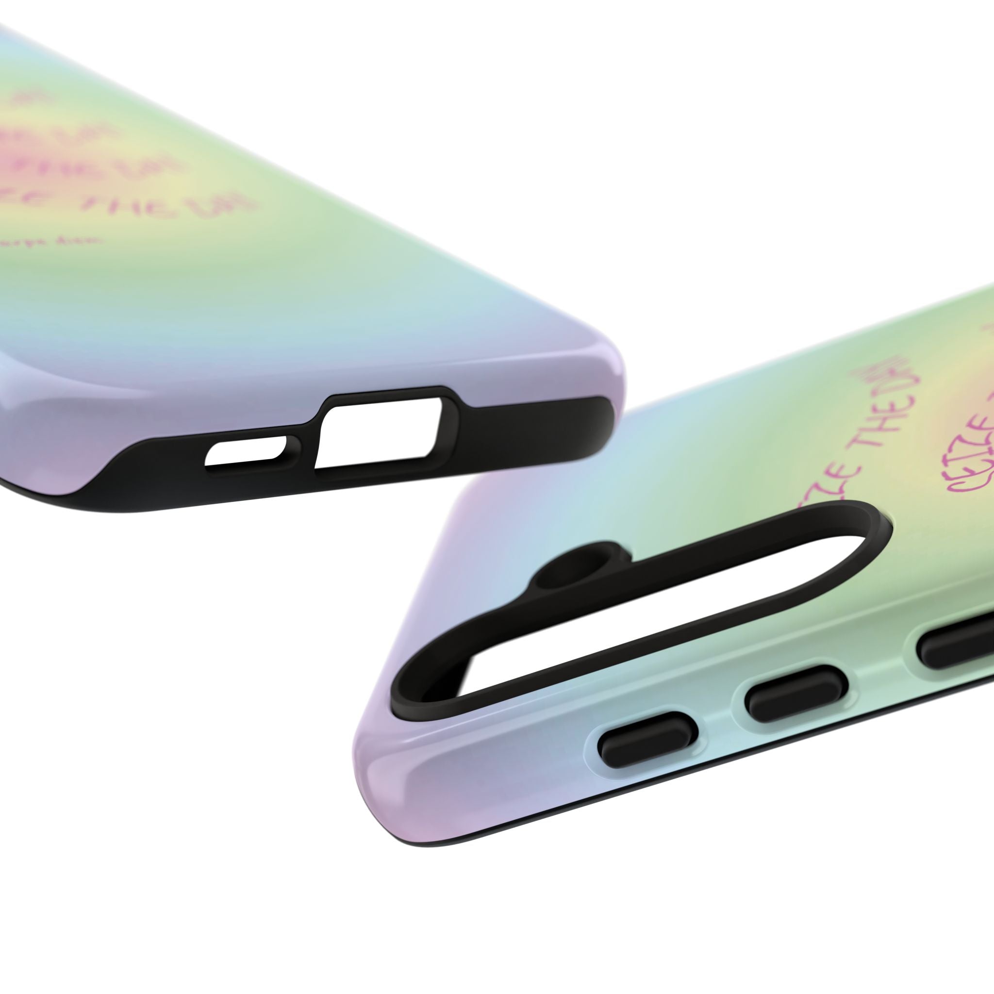Bermuda Halo Seize The Day Pastel Gradient Tough Phone Case