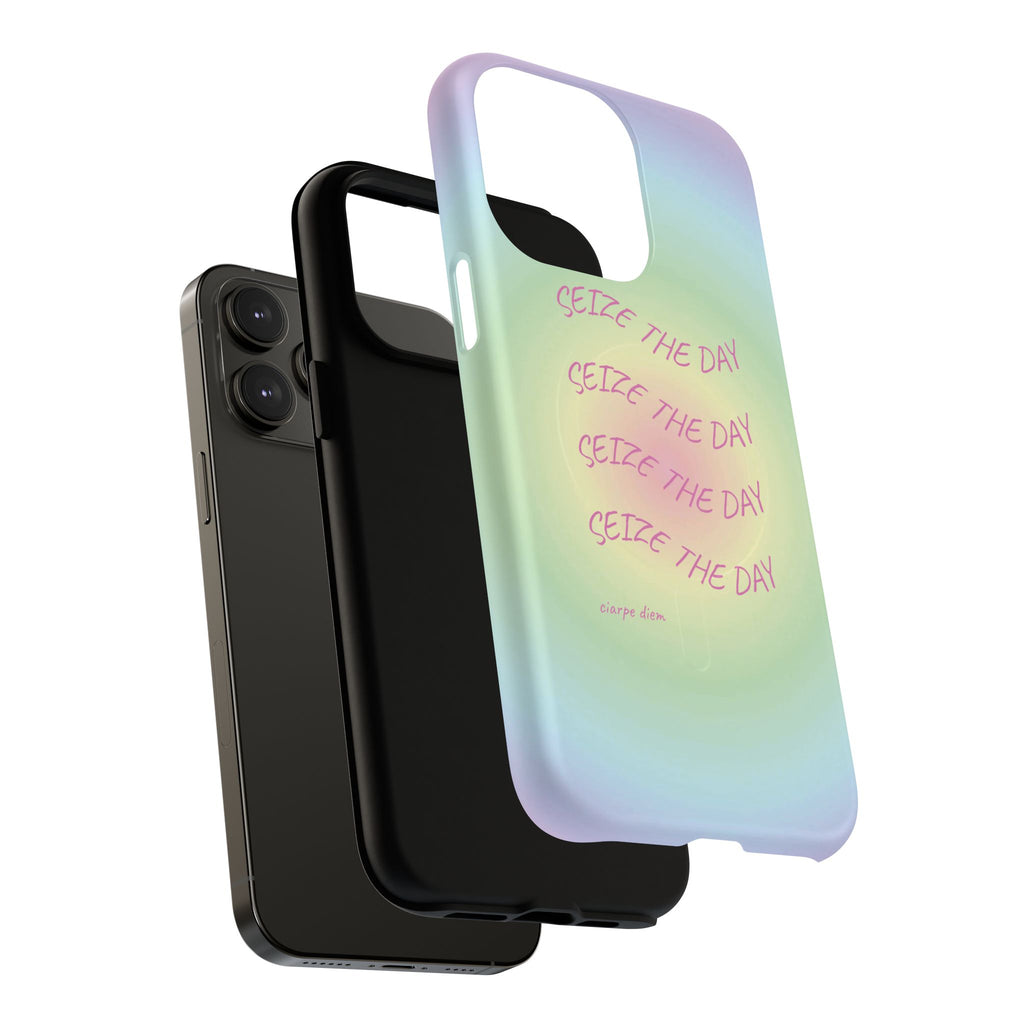 Bermuda Halo Seize The Day Gradient MagSafe Protective Phone Case